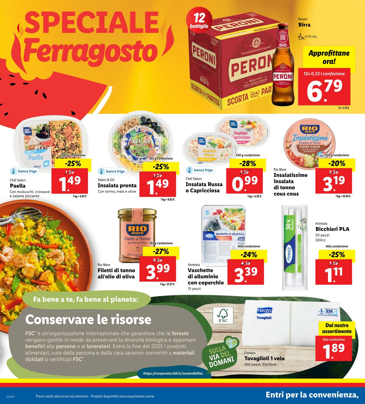 Volantino Lidl 12.08.2024 - 18.08.2024