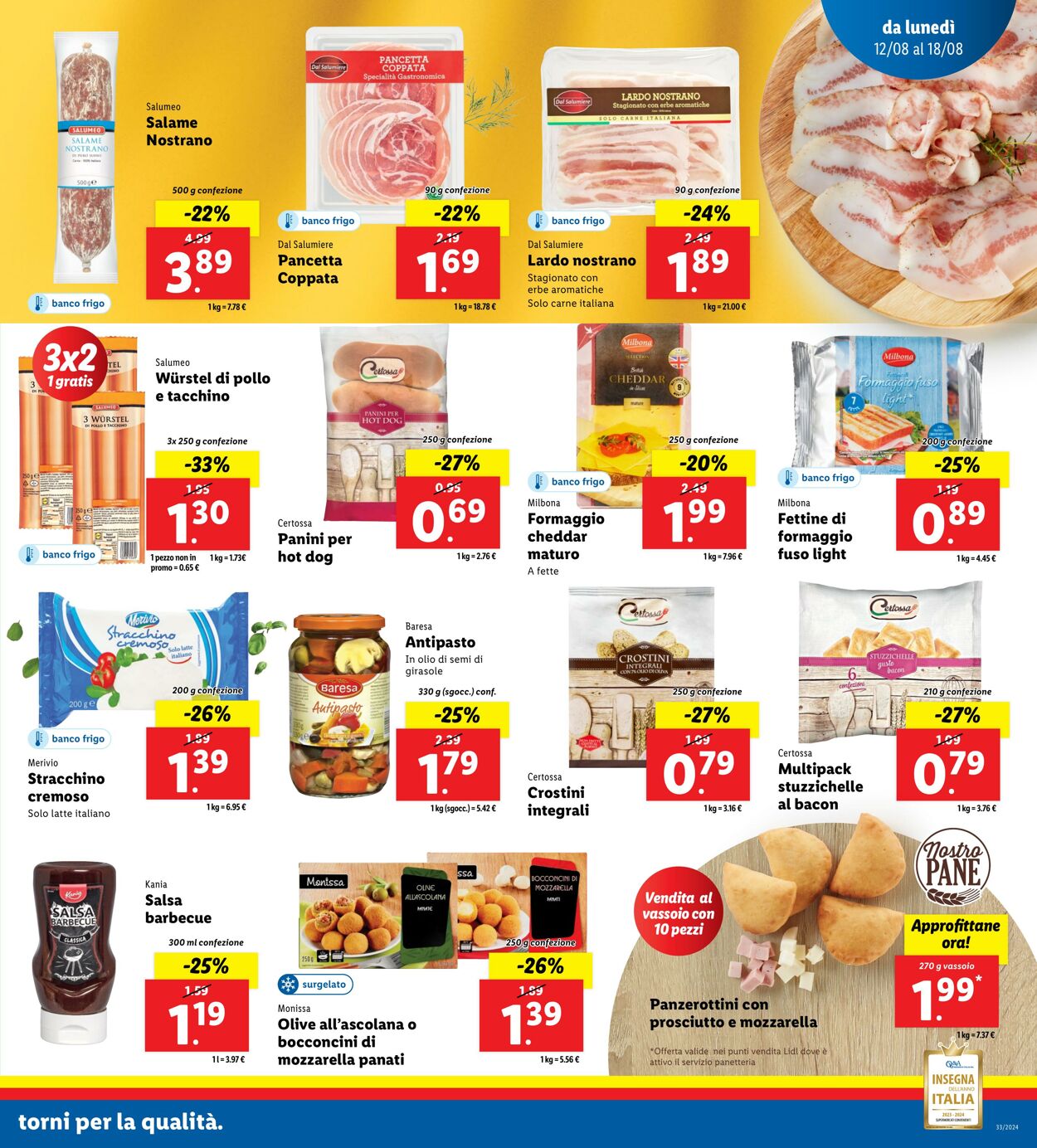 Volantino Lidl 12.08.2024 - 18.08.2024