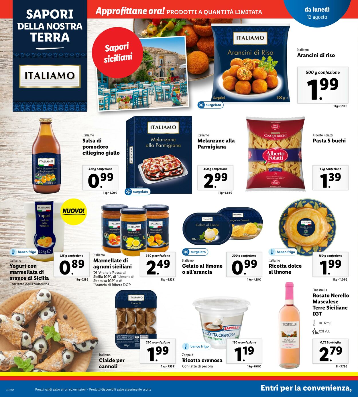 Volantino Lidl 12.08.2024 - 18.08.2024