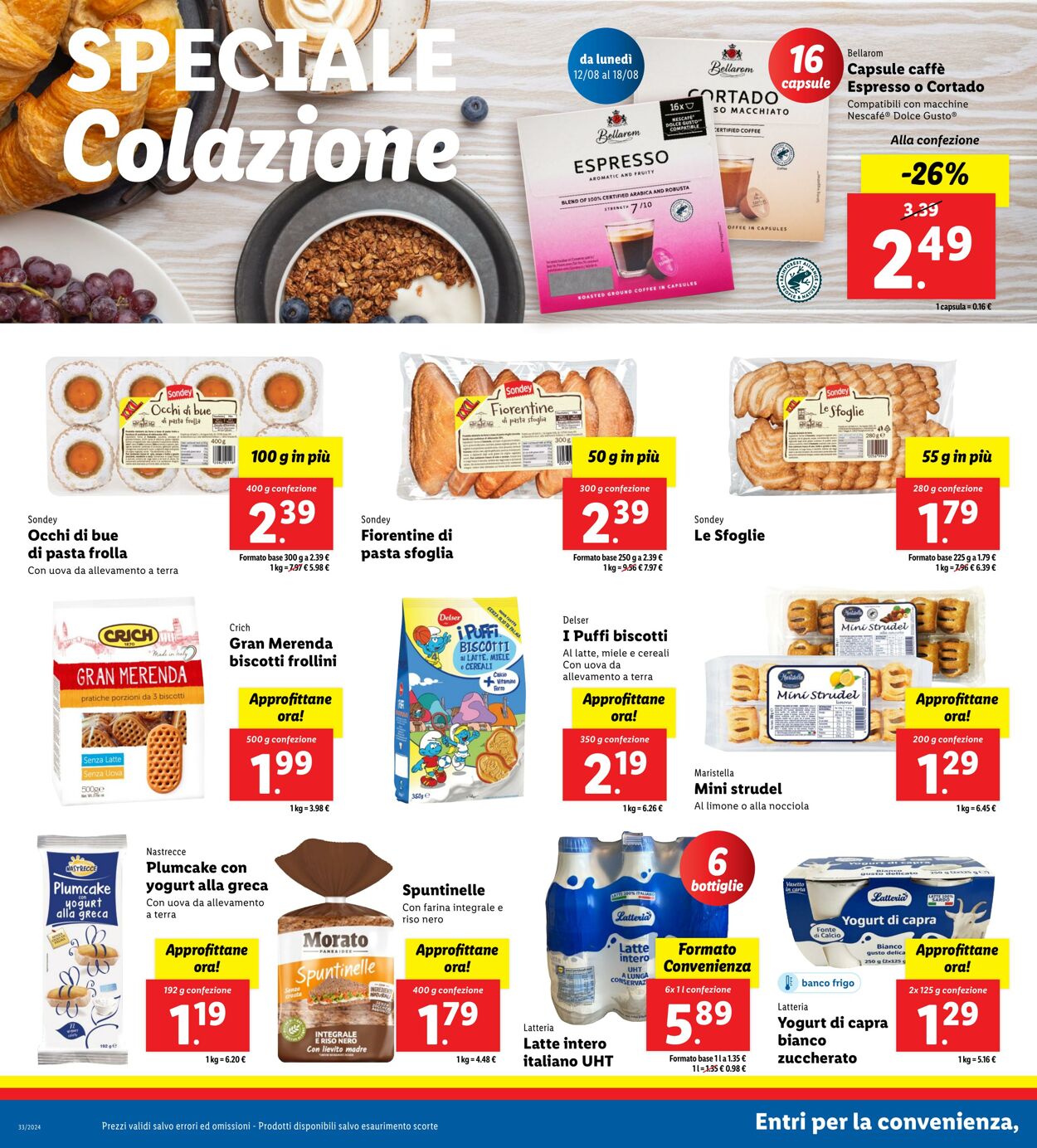 Volantino Lidl 12.08.2024 - 18.08.2024