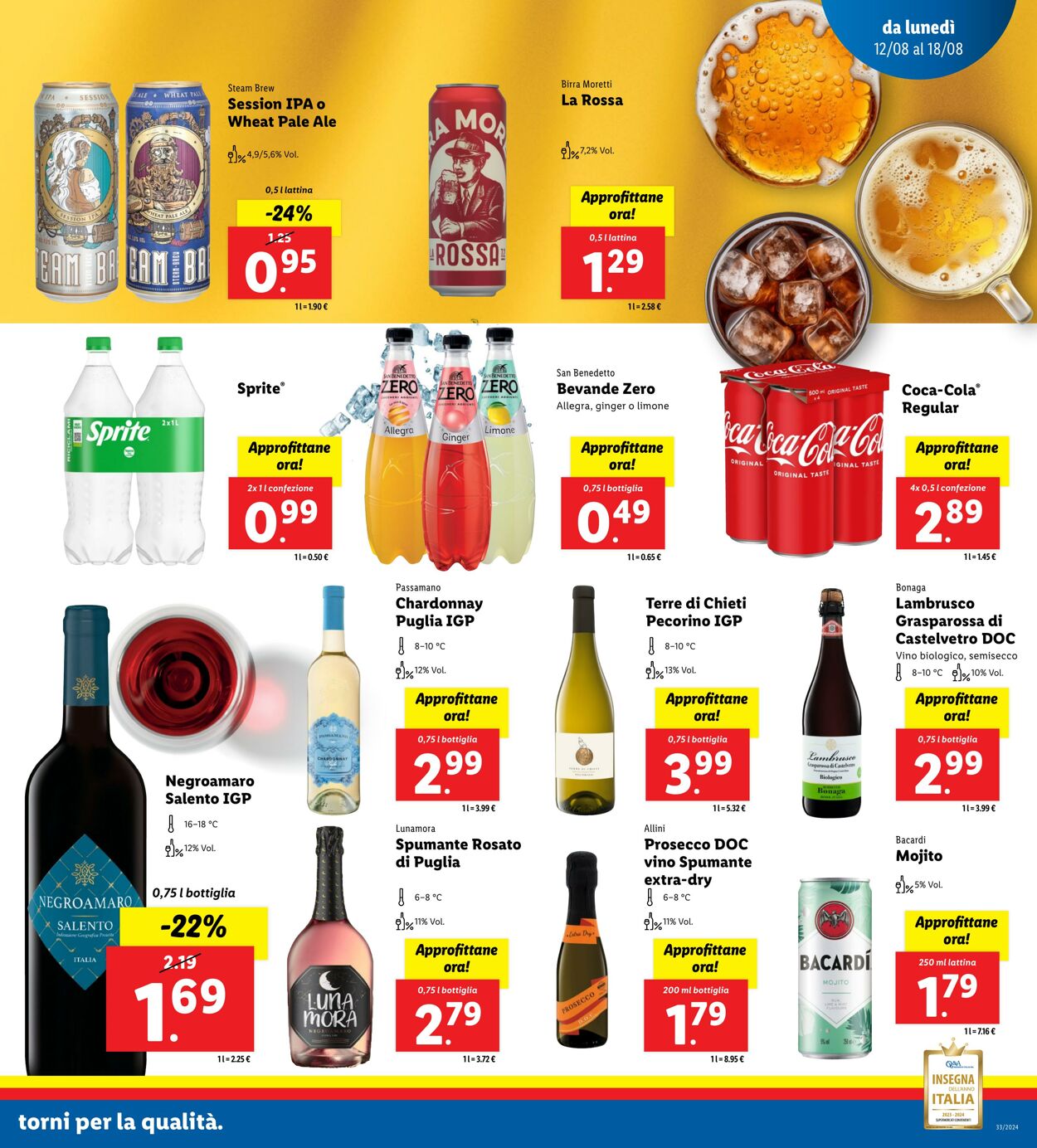 Volantino Lidl 12.08.2024 - 18.08.2024