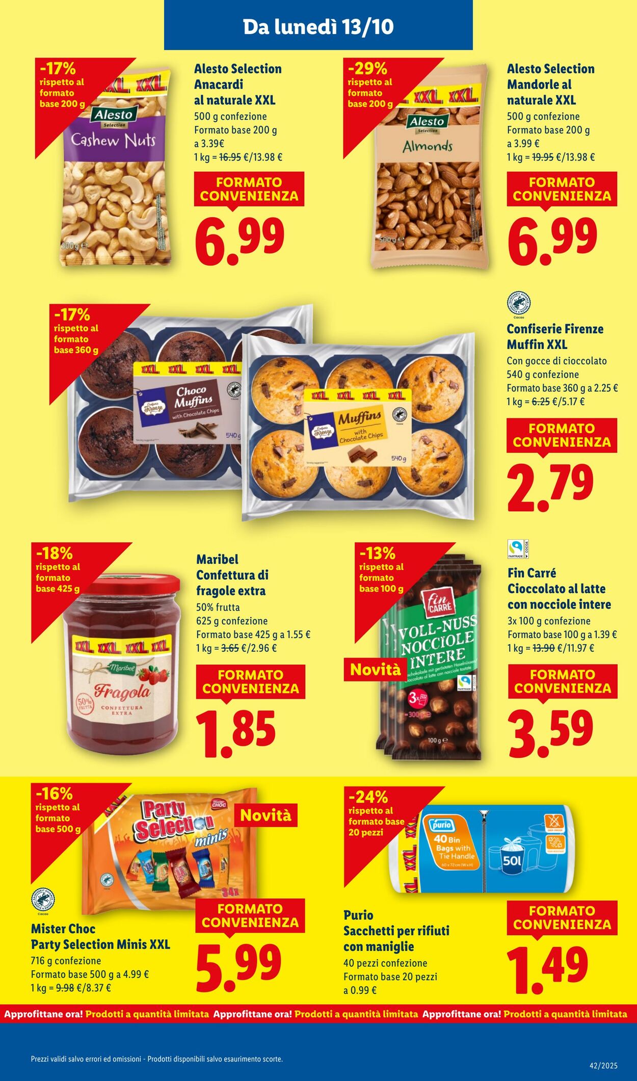 Volantino Lidl 13.10.2025 - 19.10.2025