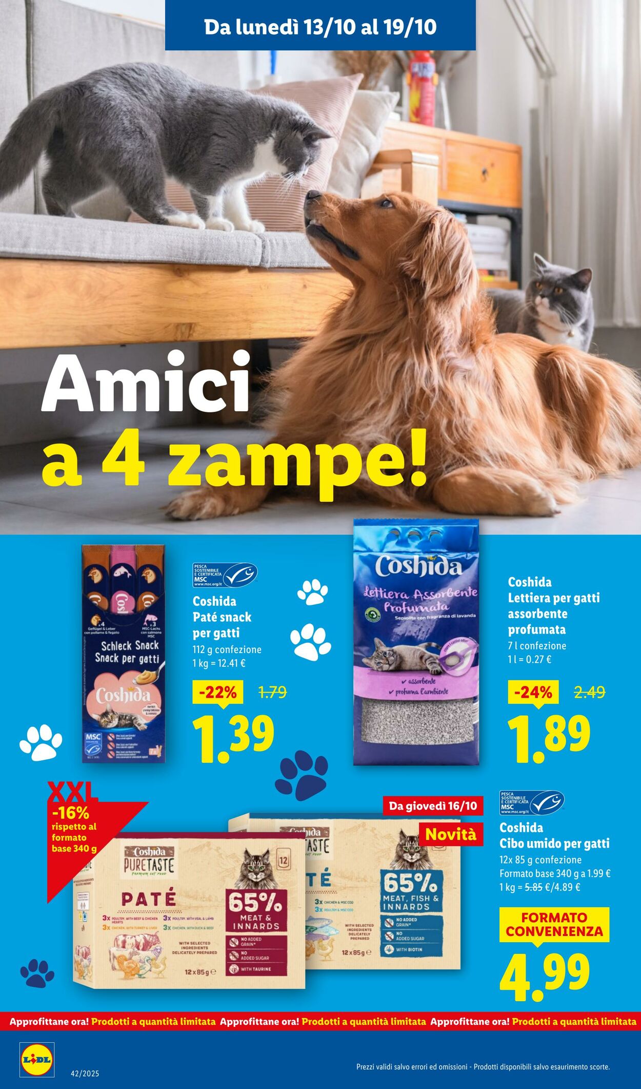 Volantino Lidl 13.10.2025 - 19.10.2025