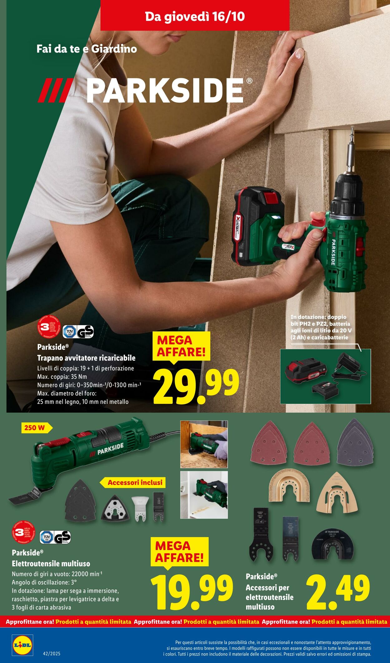 Volantino Lidl 13.10.2025 - 19.10.2025