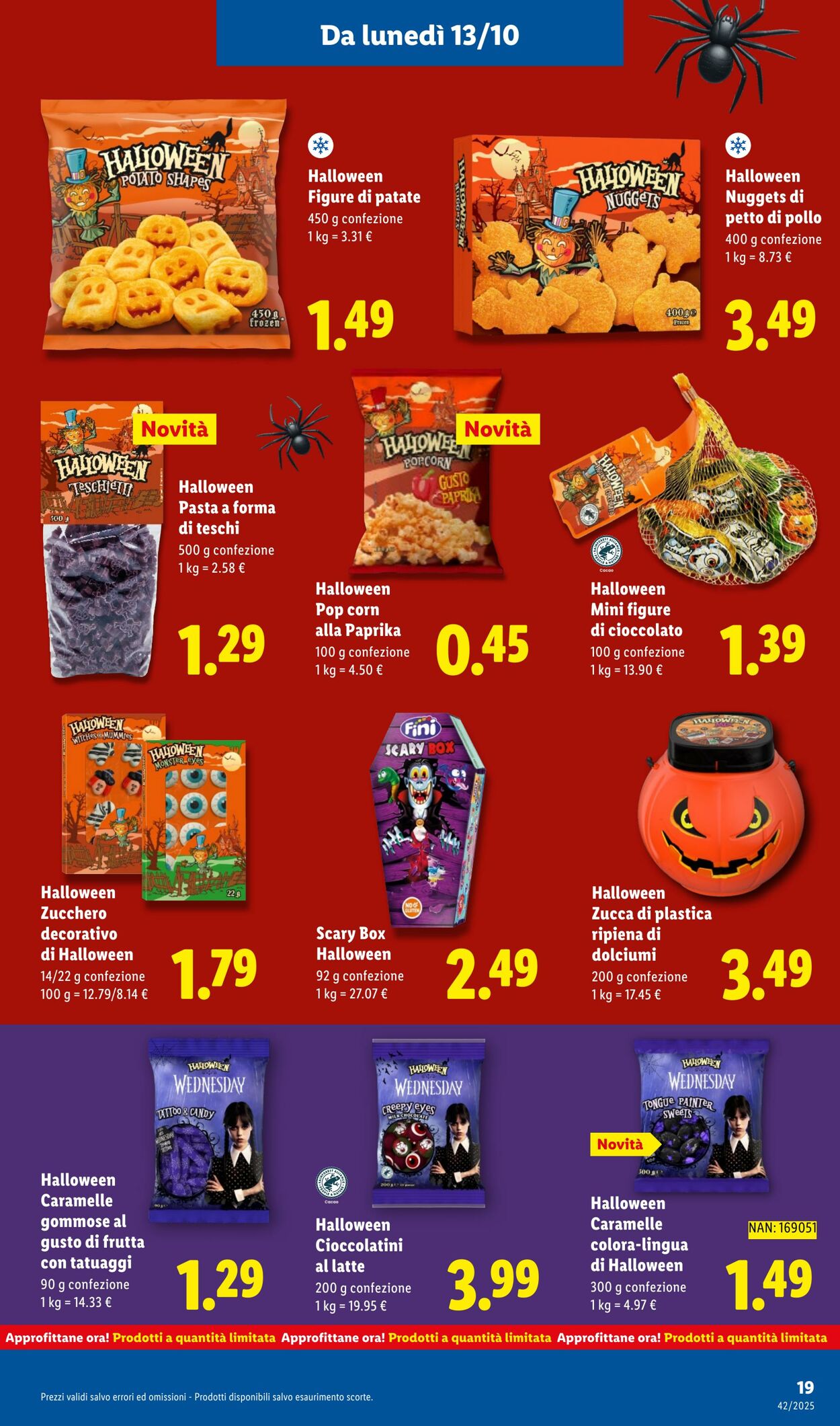 Volantino Lidl 13.10.2025 - 19.10.2025