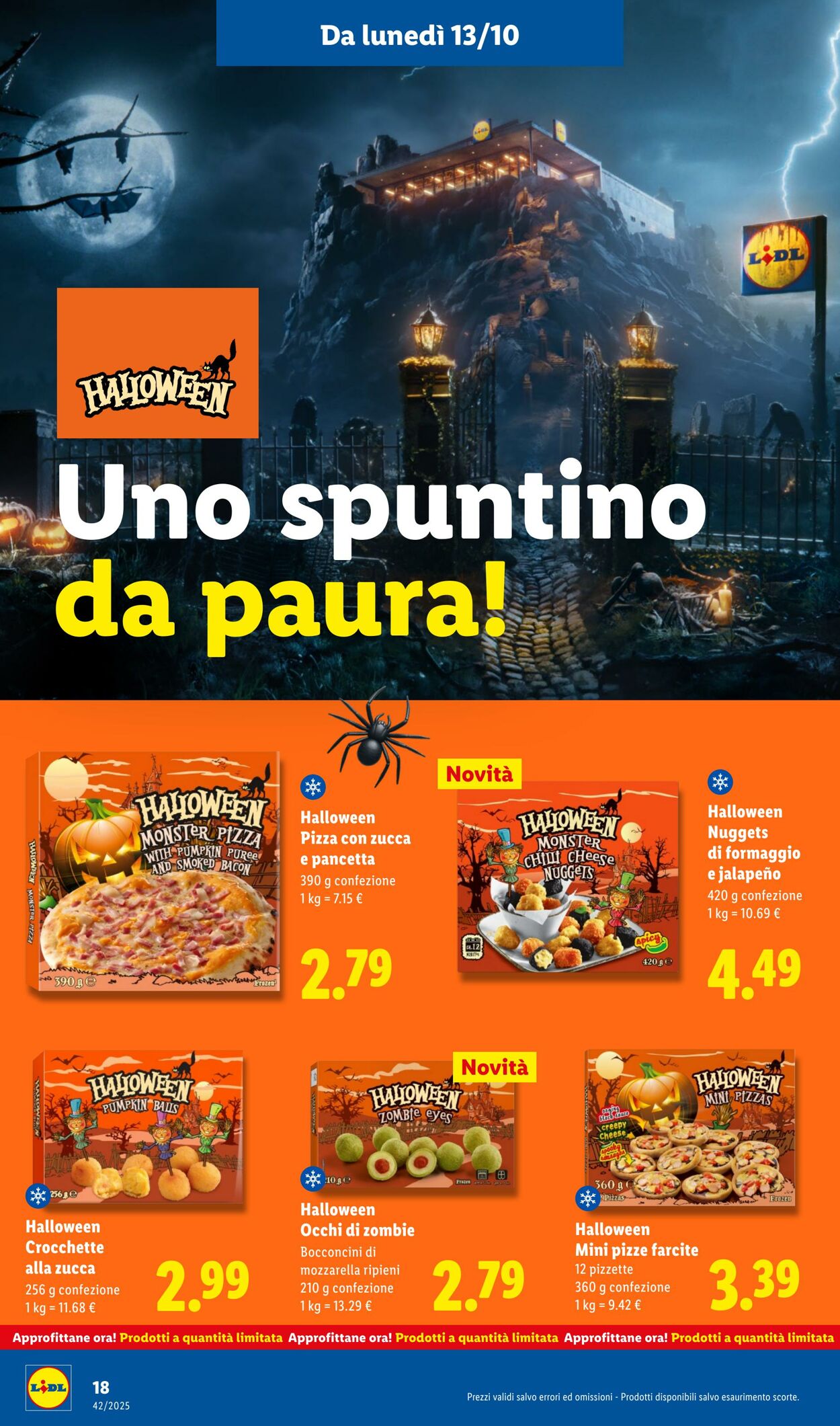 Volantino Lidl 13.10.2025 - 19.10.2025