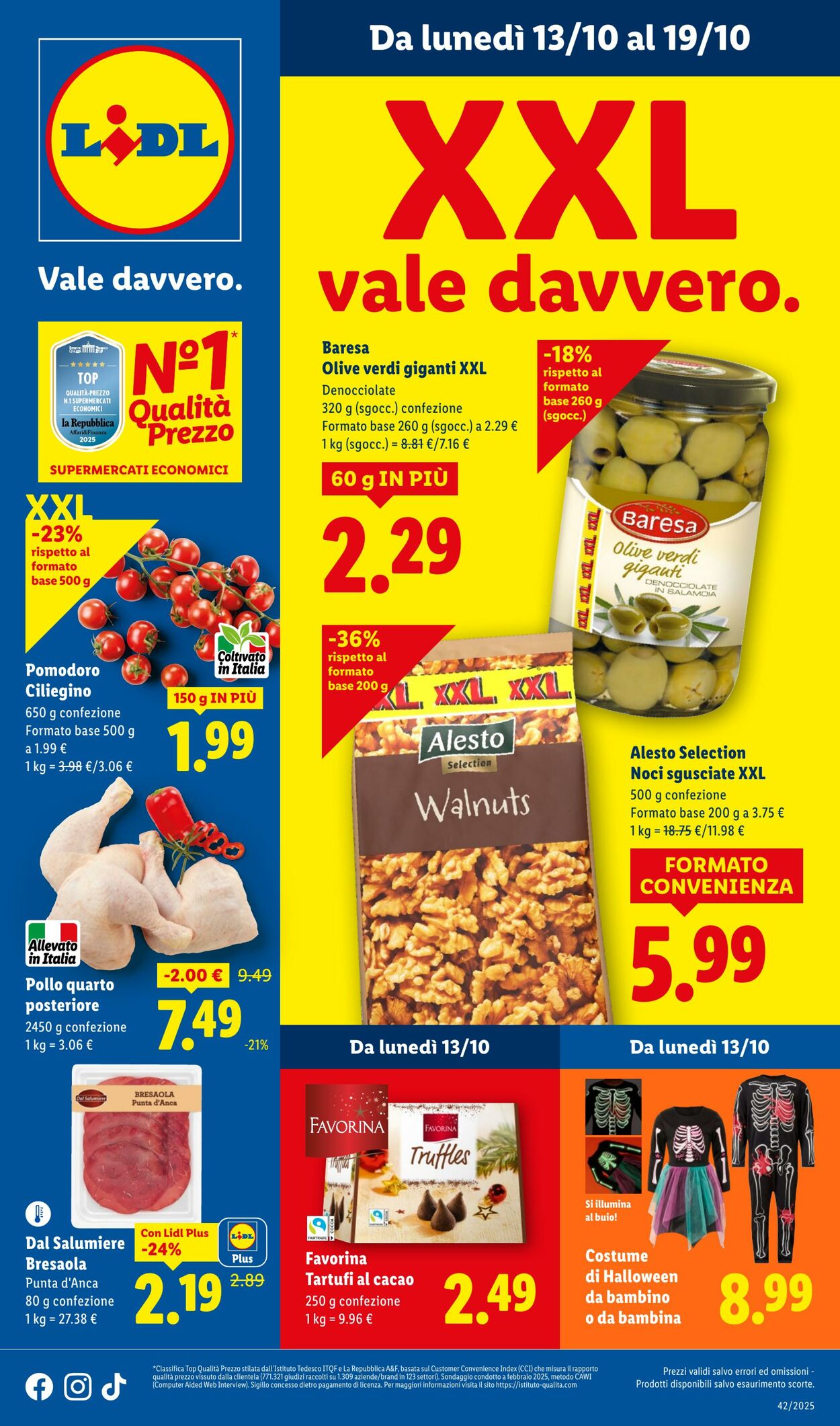 Volantino Lidl 13.10.2025 - 19.10.2025