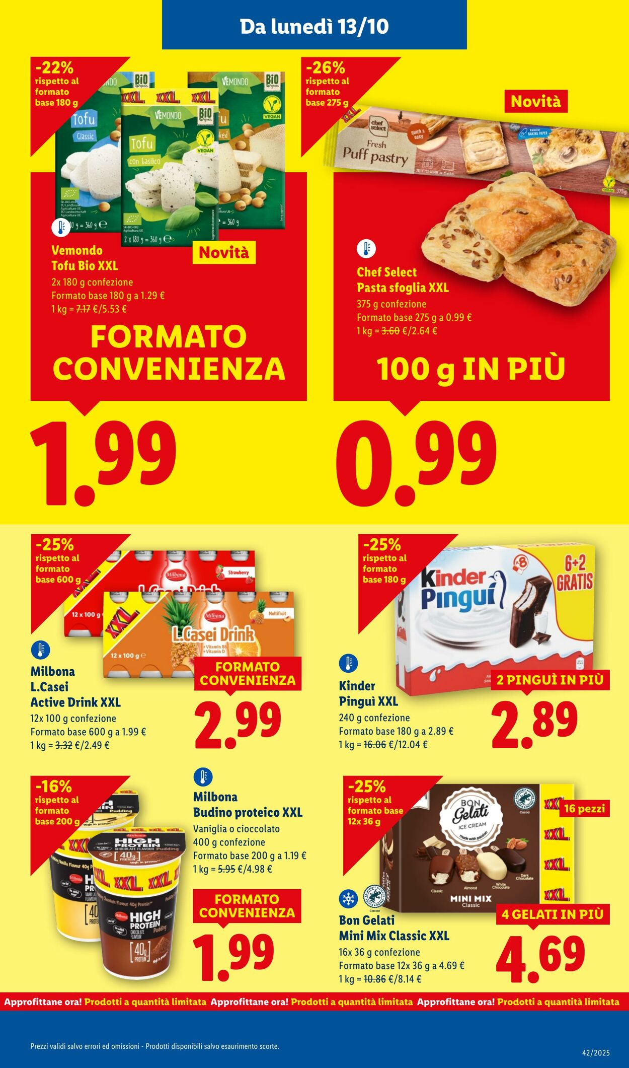 Volantino Lidl 13.10.2025 - 19.10.2025