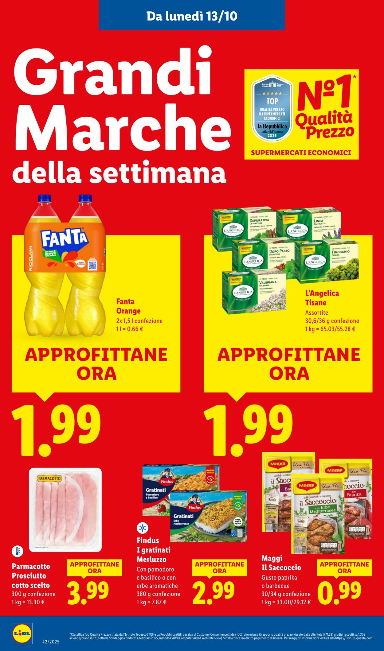 Volantino Lidl 13.10.2025 - 19.10.2025