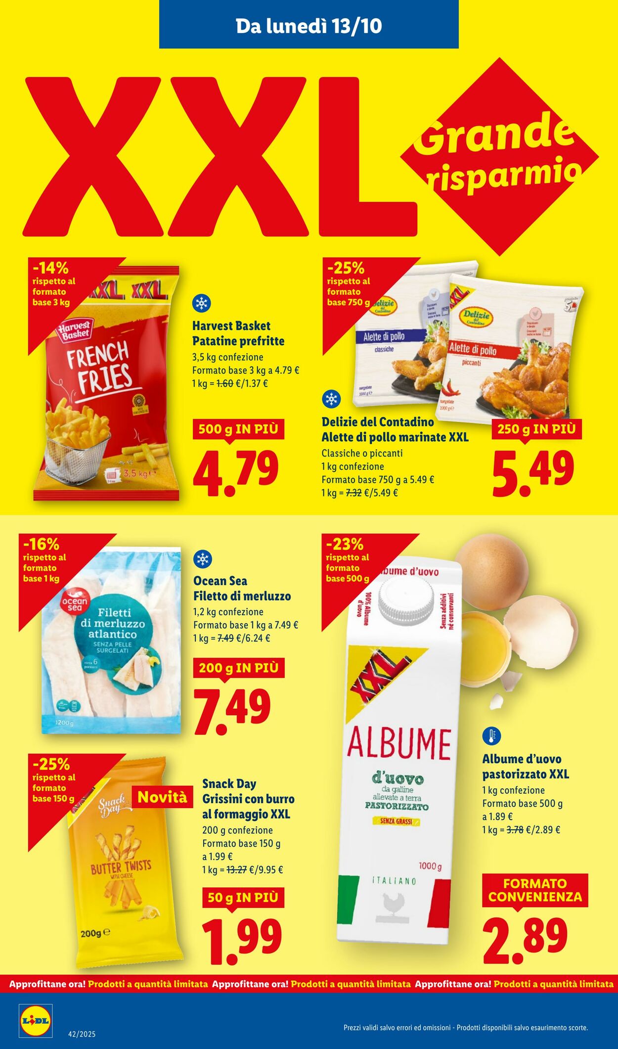 Volantino Lidl 13.10.2025 - 19.10.2025
