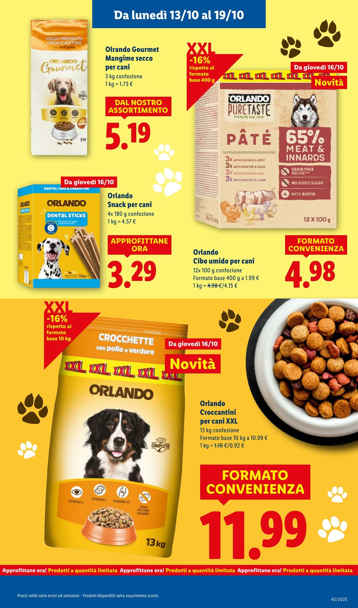 Volantino Lidl 13.10.2025 - 19.10.2025