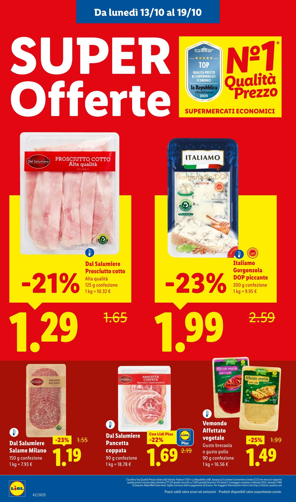 Volantino Lidl 13.10.2025 - 19.10.2025