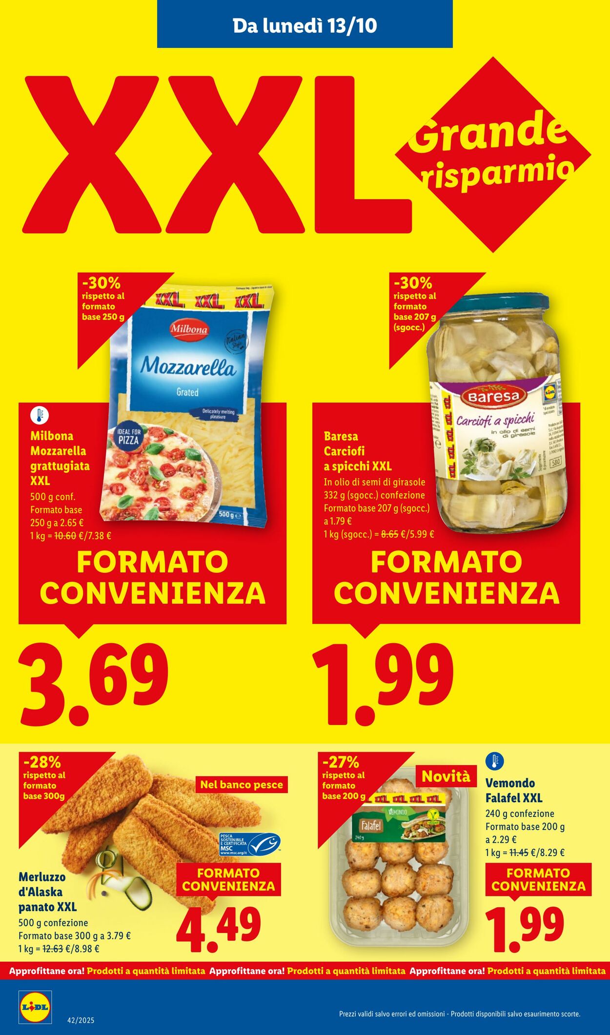 Volantino Lidl 13.10.2025 - 19.10.2025