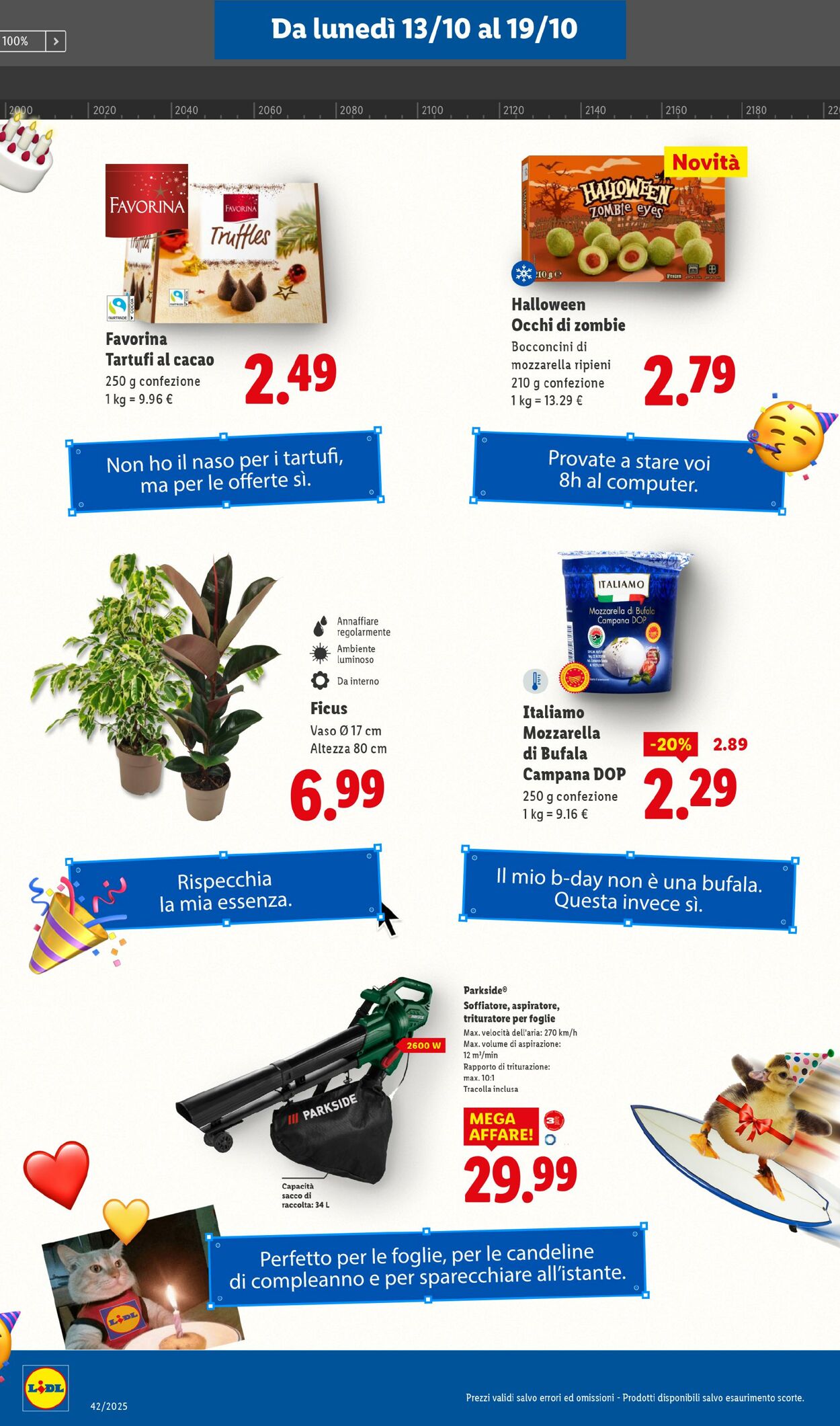 Volantino Lidl 13.10.2025 - 19.10.2025