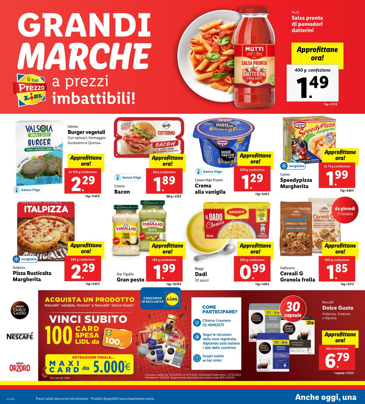 Volantino Lidl 14.10.2024 - 20.10.2024