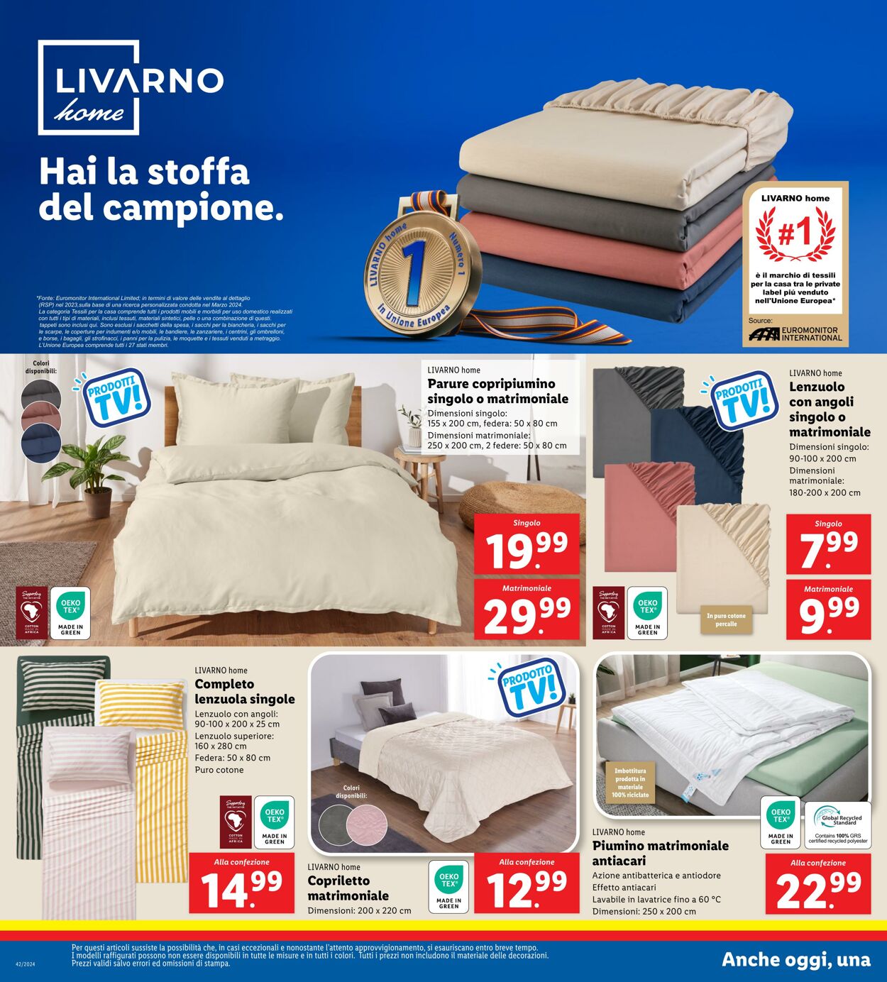 Volantino Lidl 14.10.2024 - 20.10.2024