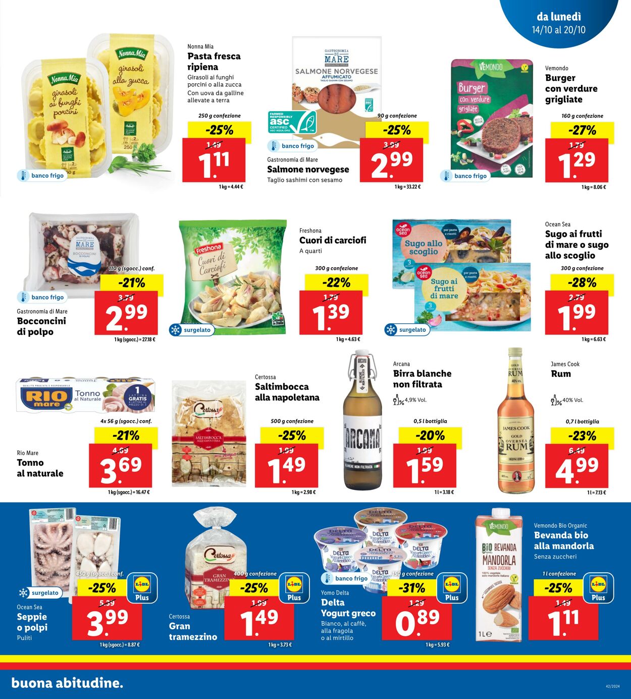 Volantino Lidl 14.10.2024 - 20.10.2024