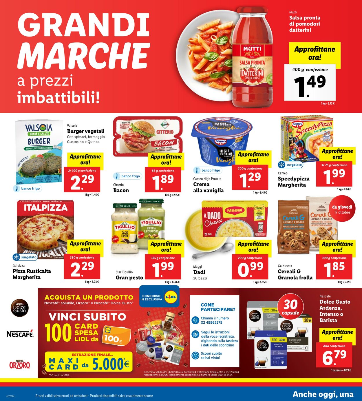 Volantino Lidl 14.10.2024 - 20.10.2024