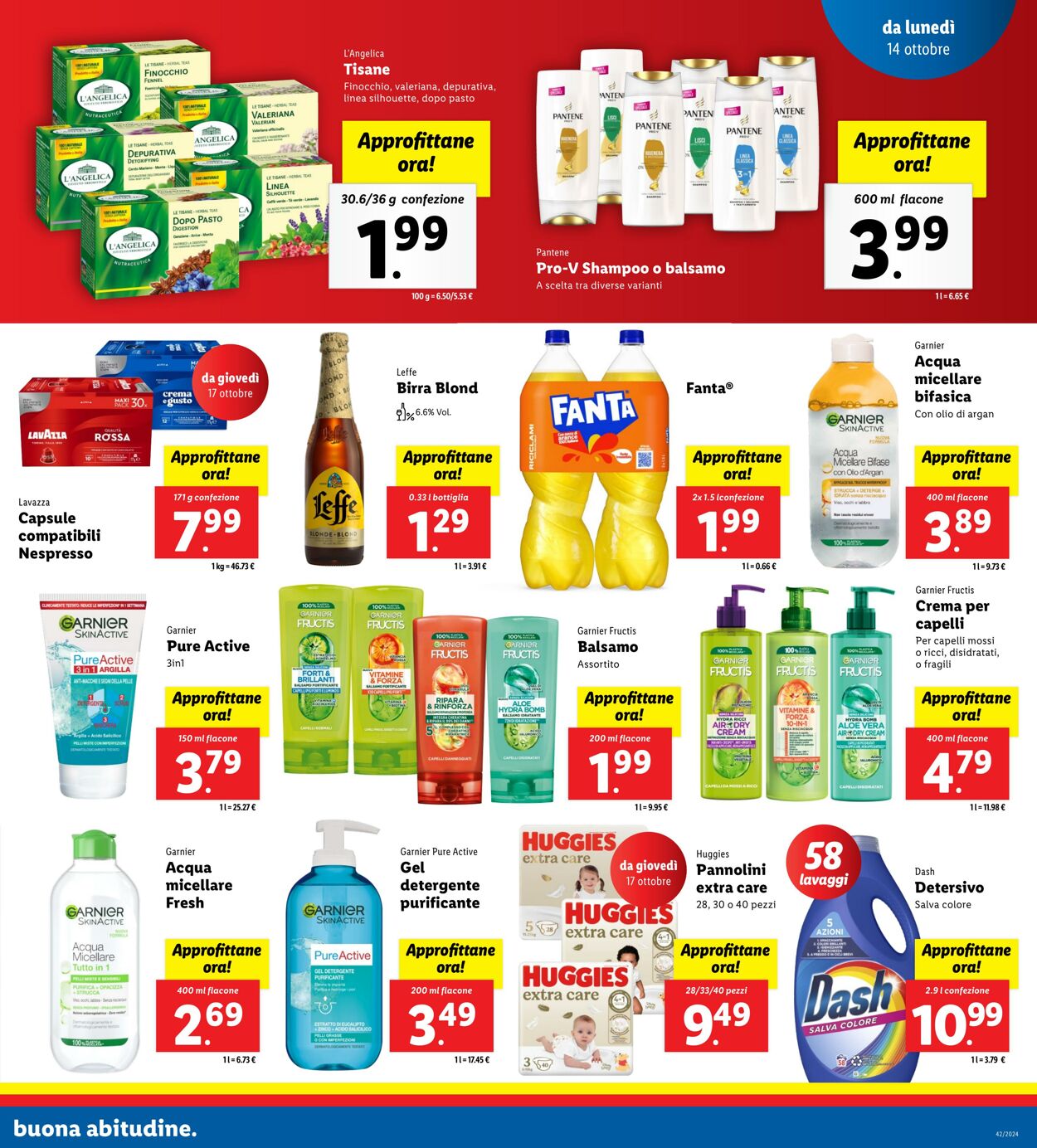 Volantino Lidl 14.10.2024 - 20.10.2024