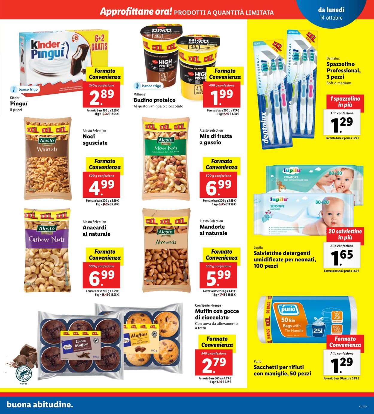 Volantino Lidl 14.10.2024 - 20.10.2024