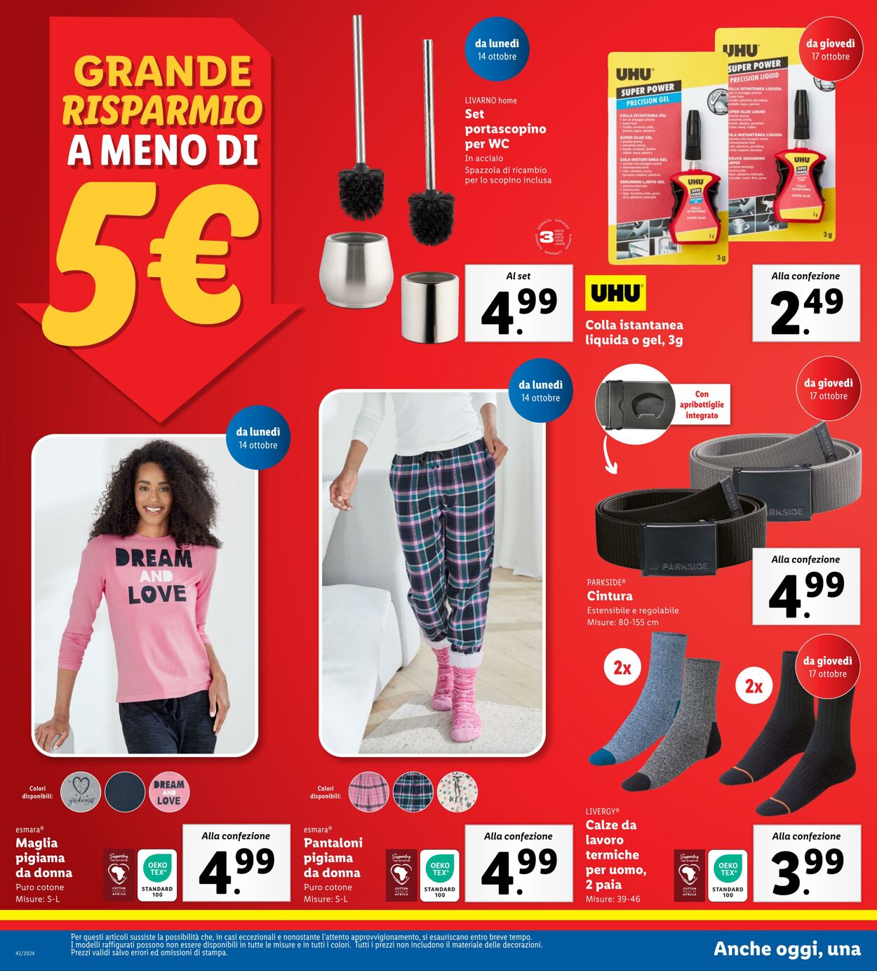 Volantino Lidl 14.10.2024 - 20.10.2024