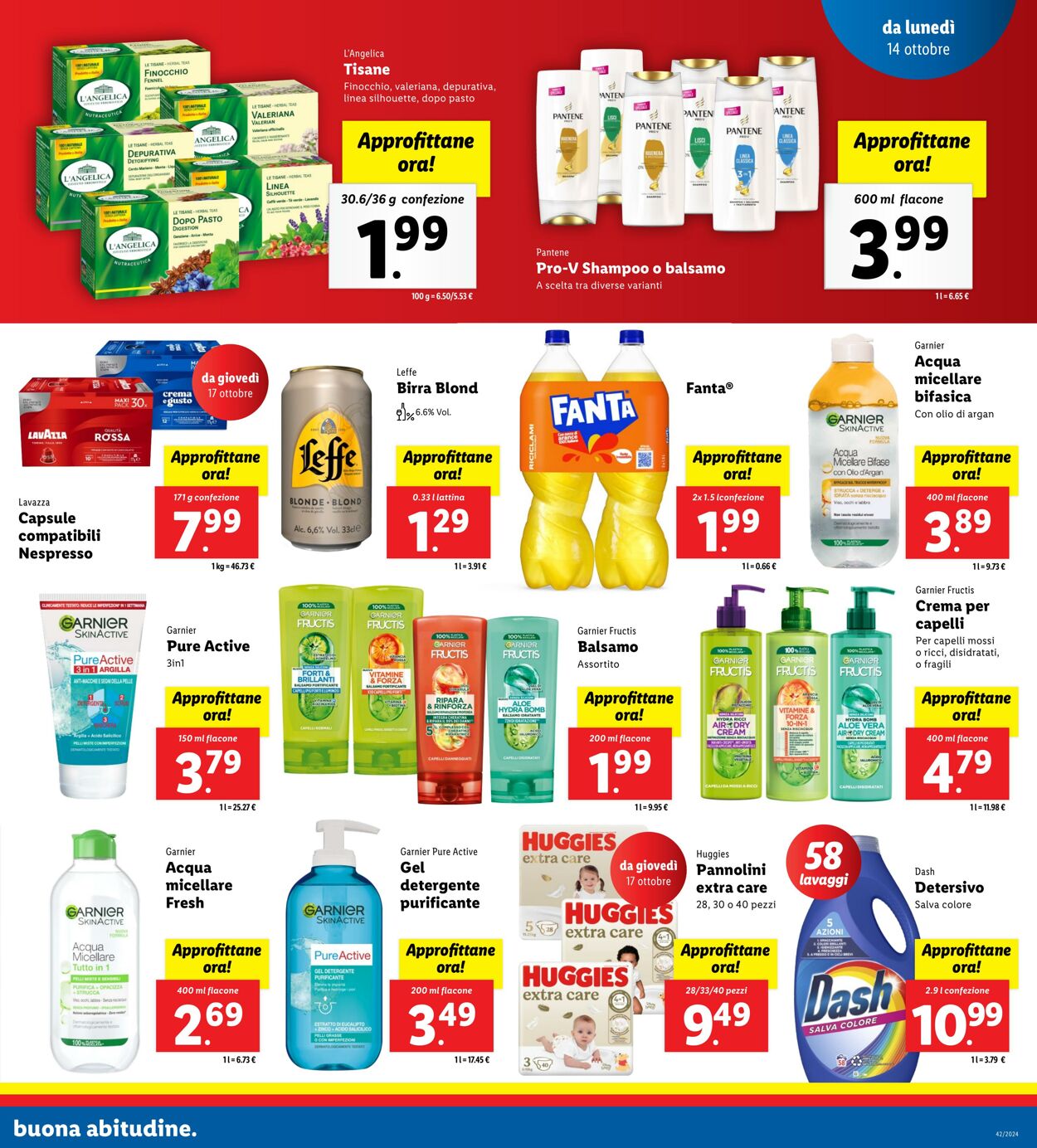 Volantino Lidl 14.10.2024 - 20.10.2024