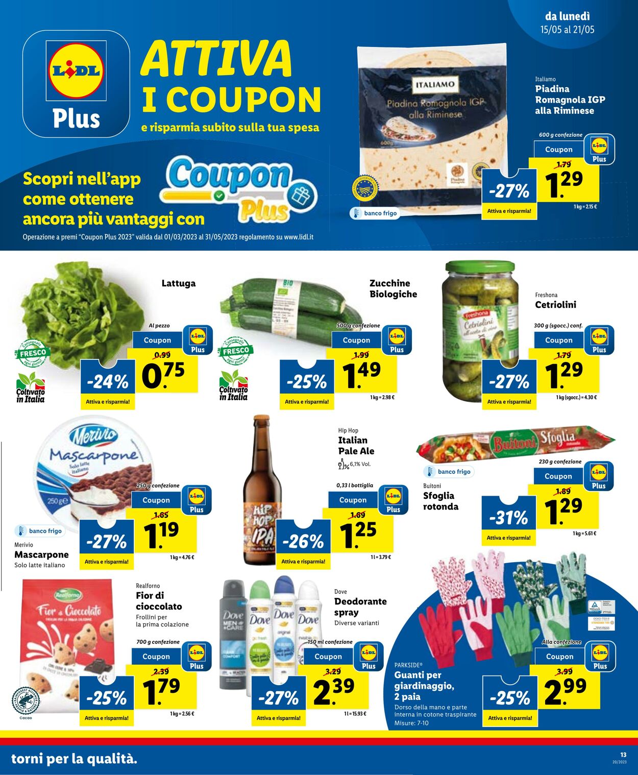 Volantino Lidl 15.05.2023 - 21.05.2023