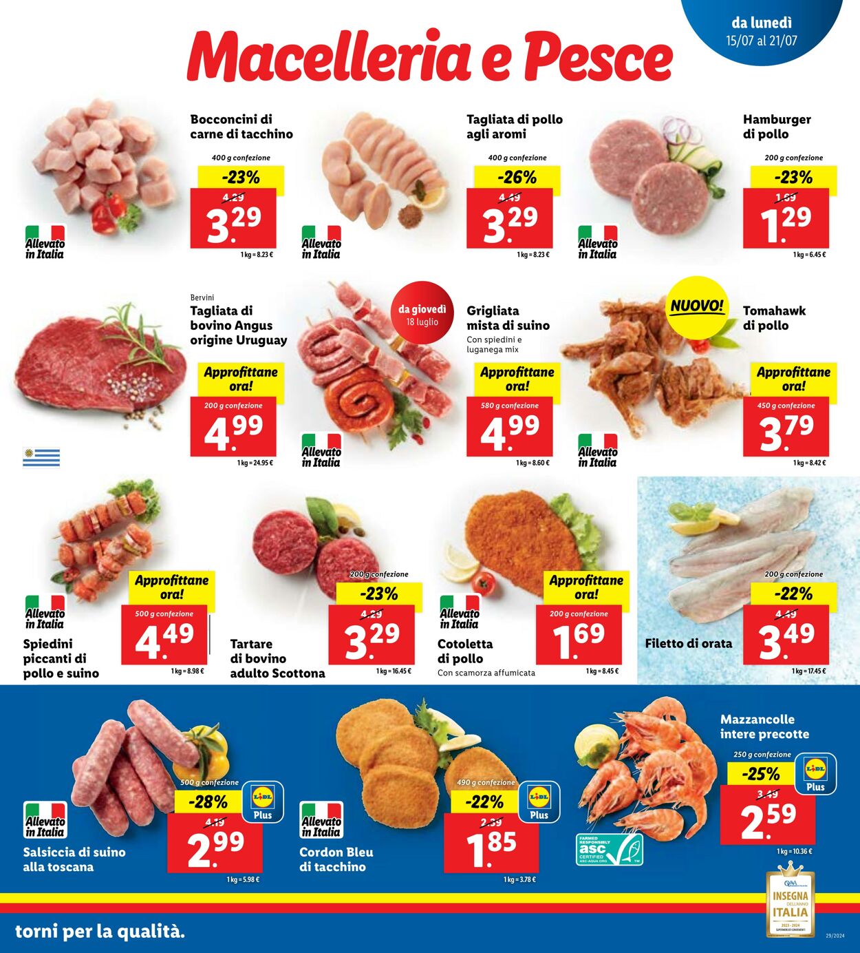 Volantino Lidl 15.07.2024 - 21.07.2024