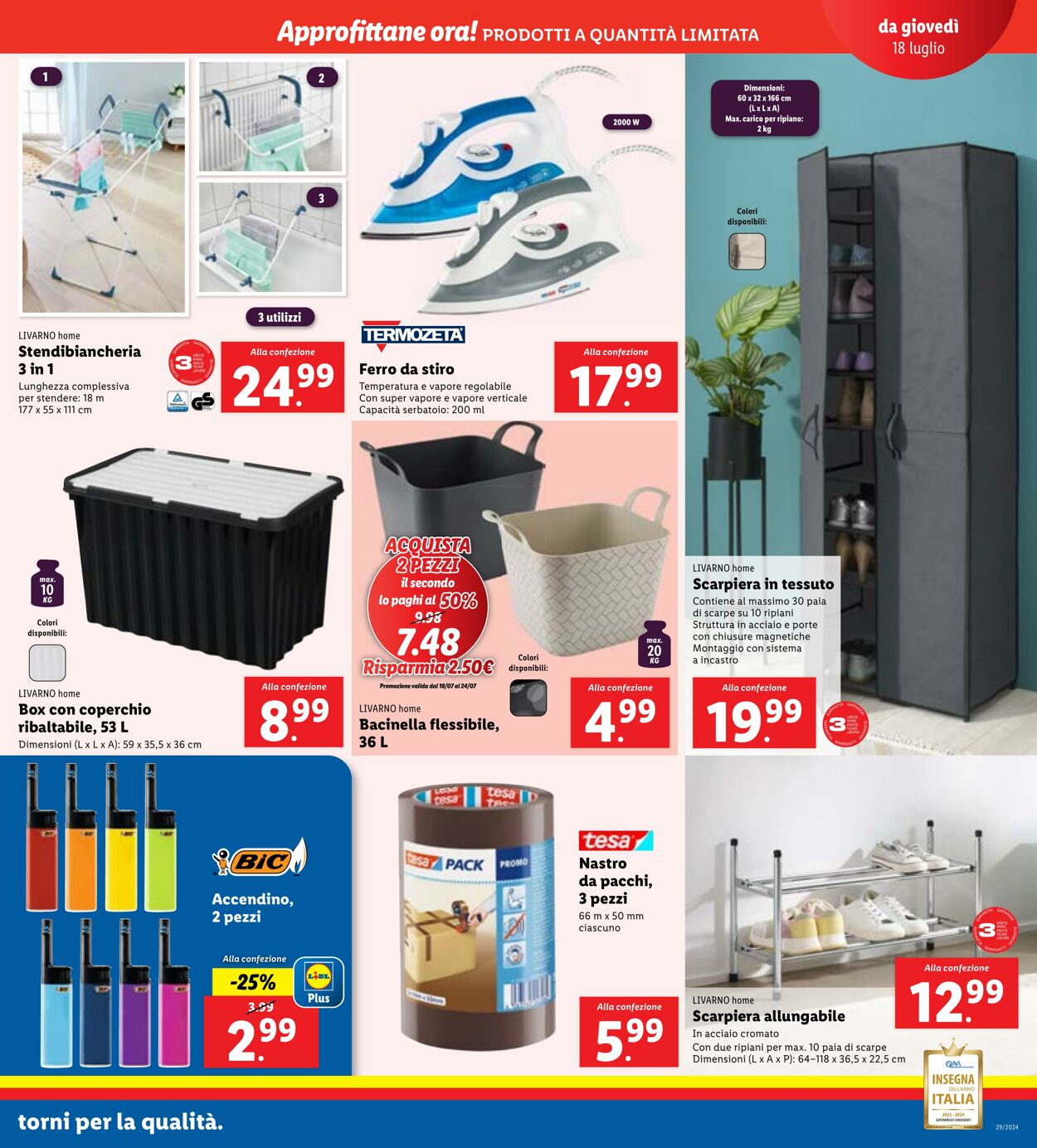 Volantino Lidl 15.07.2024 - 21.07.2024