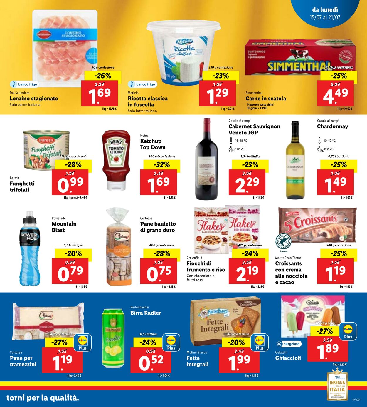 Volantino Lidl 15.07.2024 - 21.07.2024