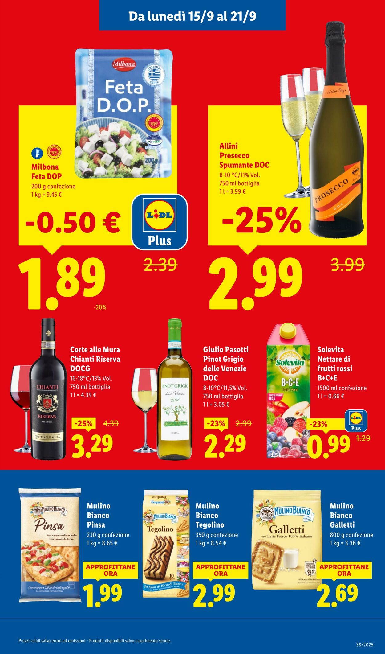 Volantino Lidl 15.09.2025 - 21.09.2025
