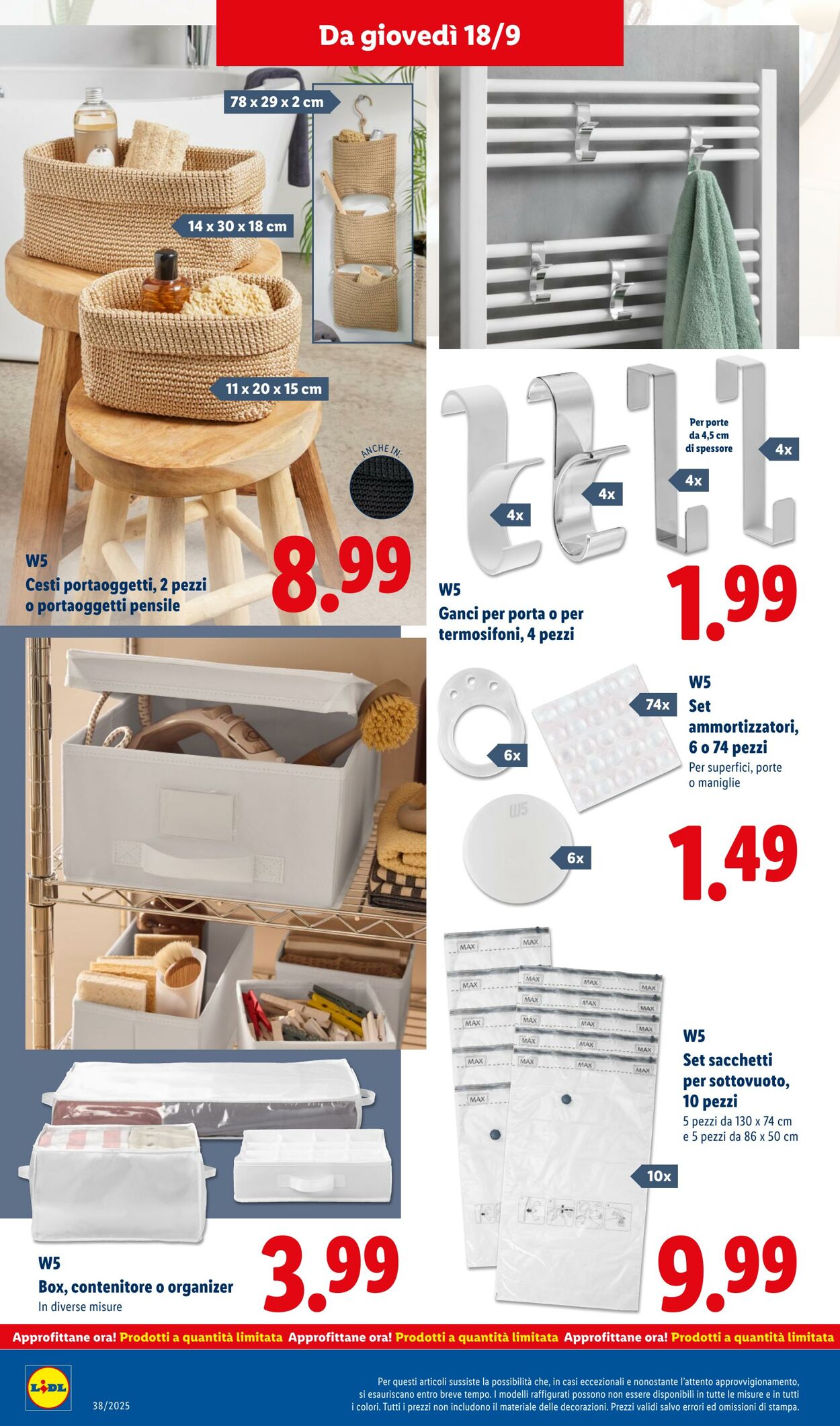 Volantino Lidl 15.09.2025 - 21.09.2025