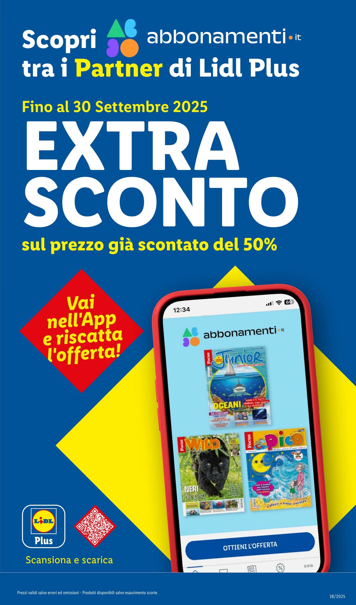 Volantino Lidl 15.09.2025 - 21.09.2025
