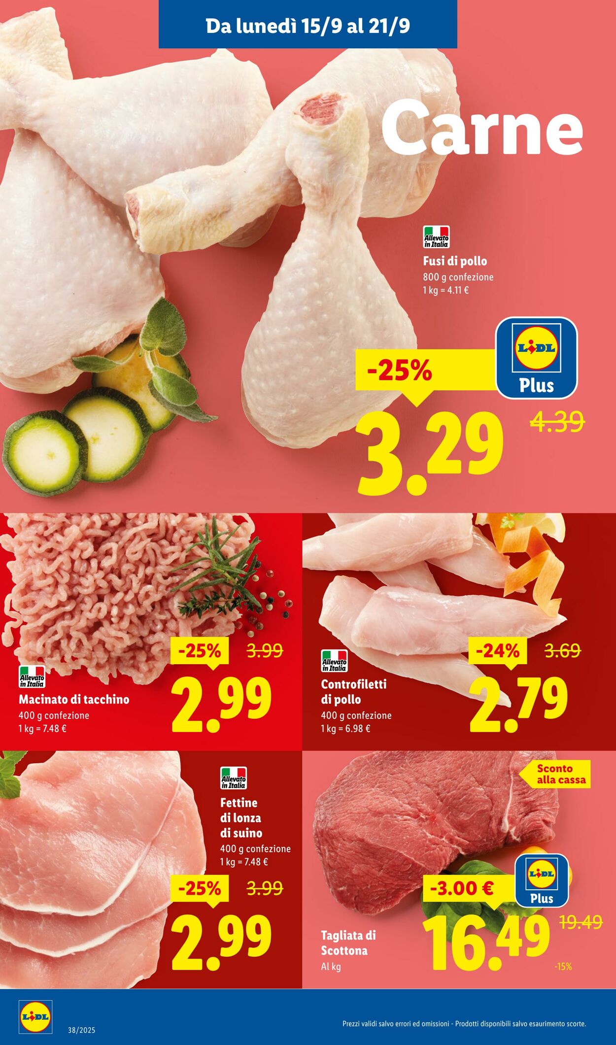 Volantino Lidl 15.09.2025 - 21.09.2025