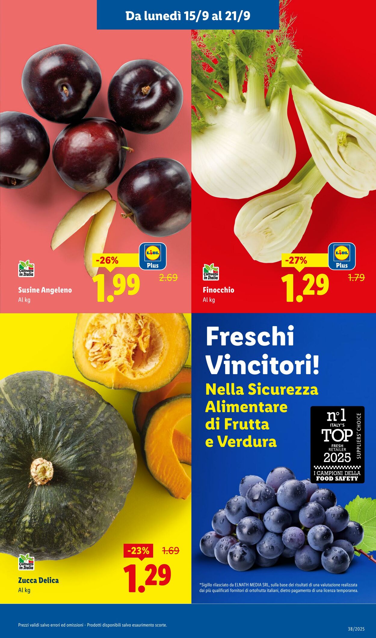Volantino Lidl 15.09.2025 - 21.09.2025