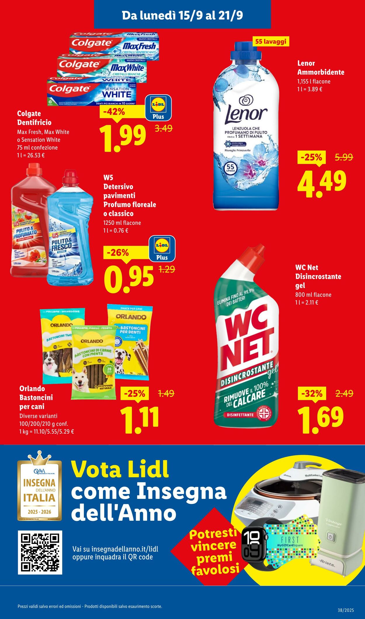 Volantino Lidl 15.09.2025 - 21.09.2025