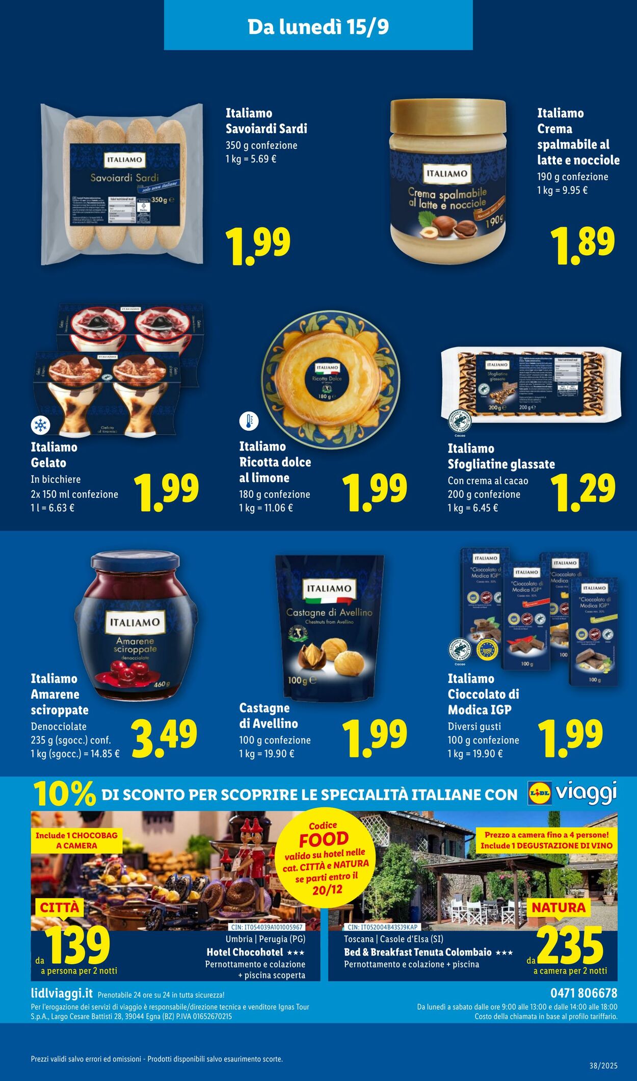 Volantino Lidl 15.09.2025 - 21.09.2025
