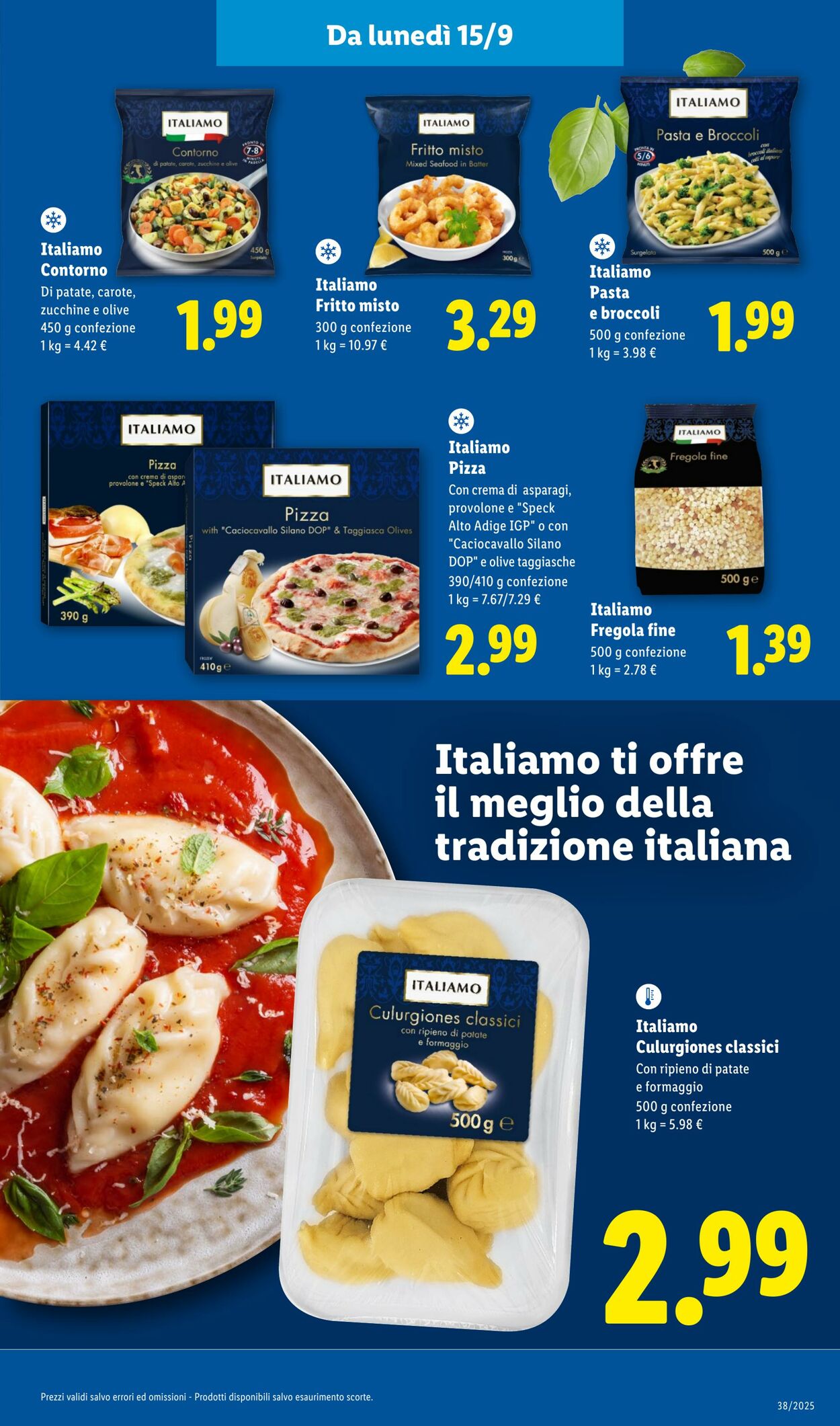 Volantino Lidl 15.09.2025 - 21.09.2025