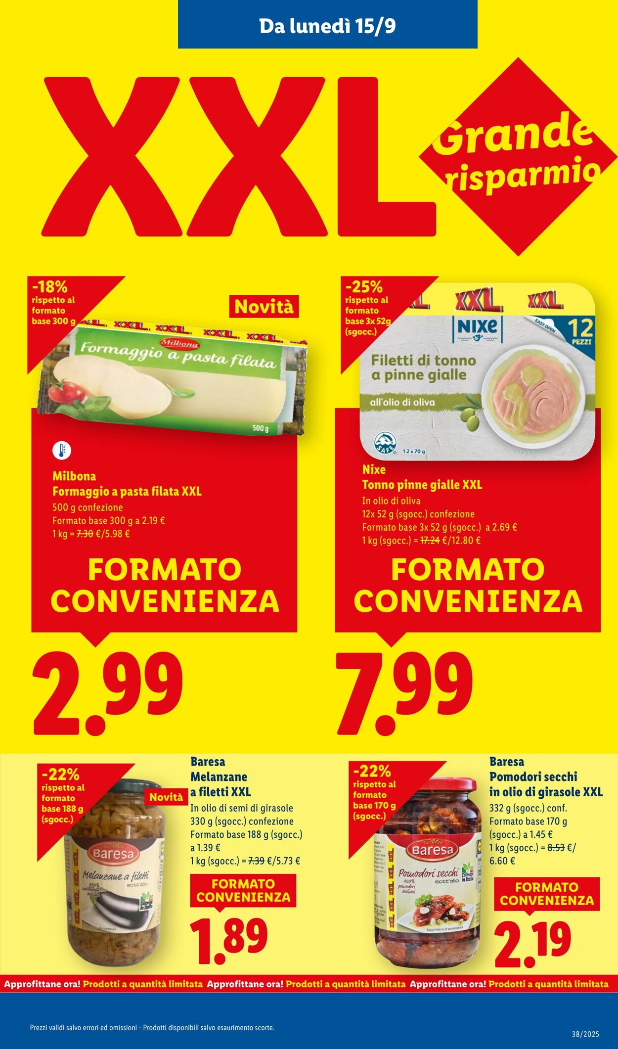 Volantino Lidl 15.09.2025 - 21.09.2025