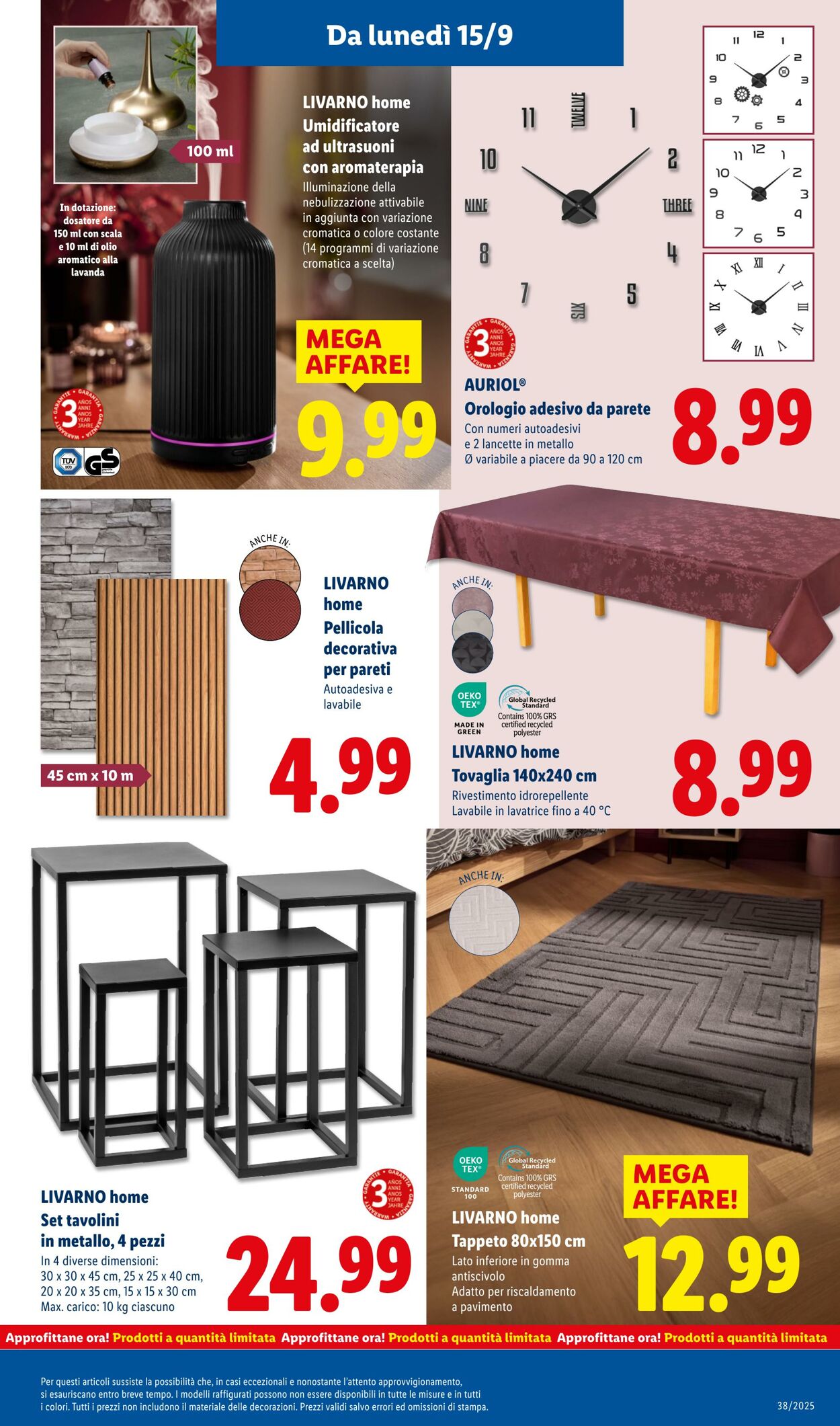 Volantino Lidl 15.09.2025 - 21.09.2025