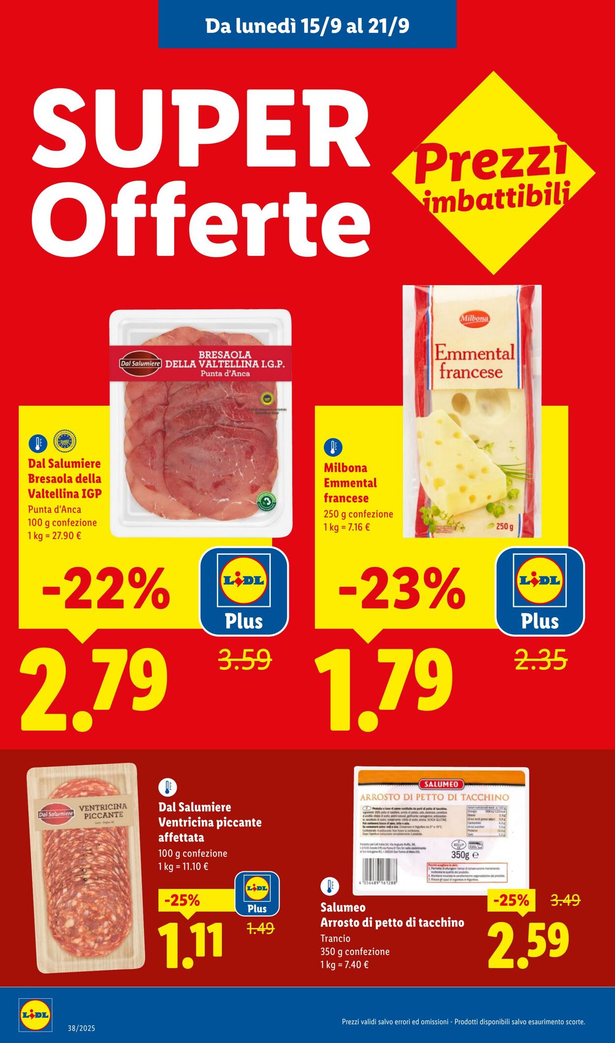 Volantino Lidl 15.09.2025 - 21.09.2025