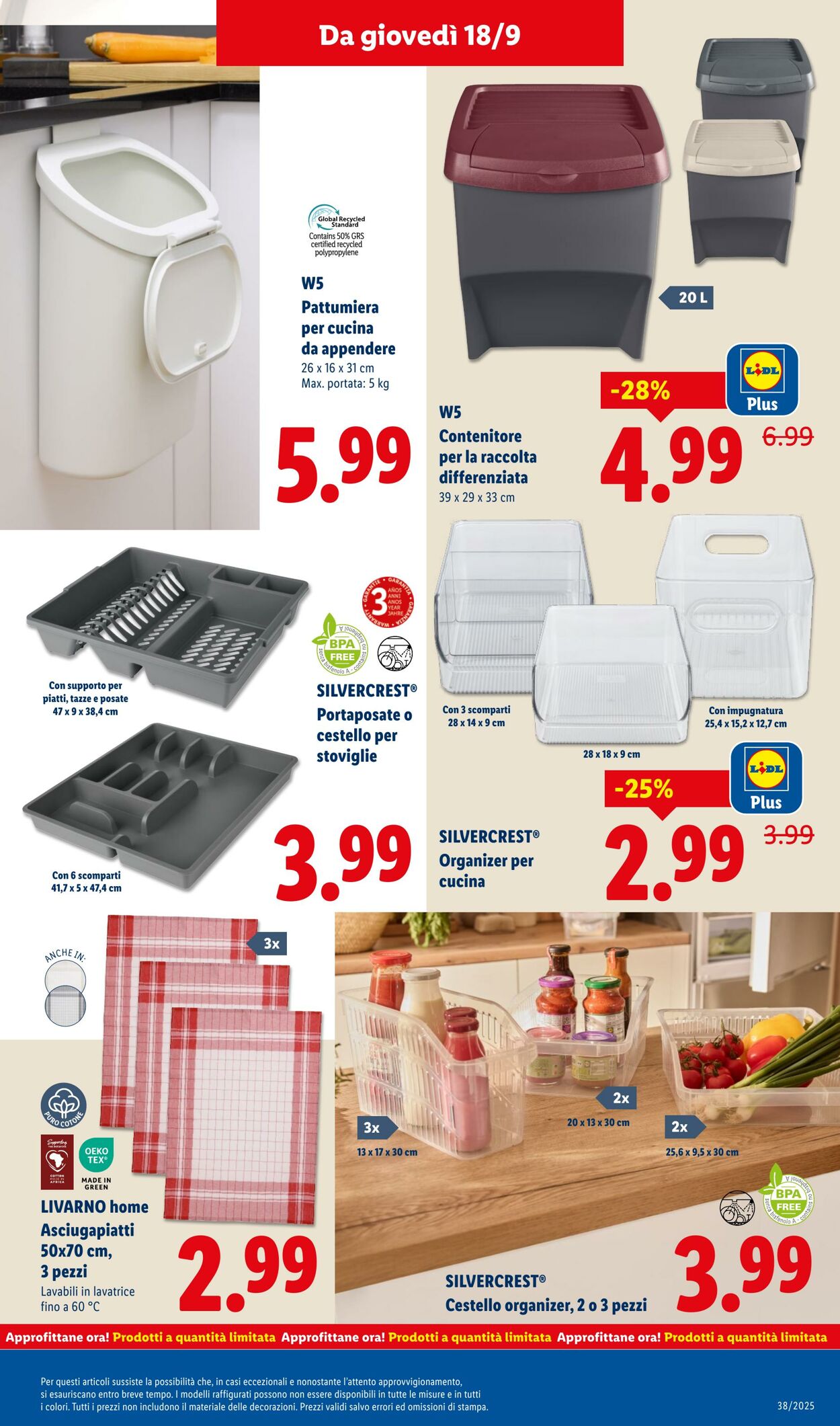 Volantino Lidl 15.09.2025 - 21.09.2025
