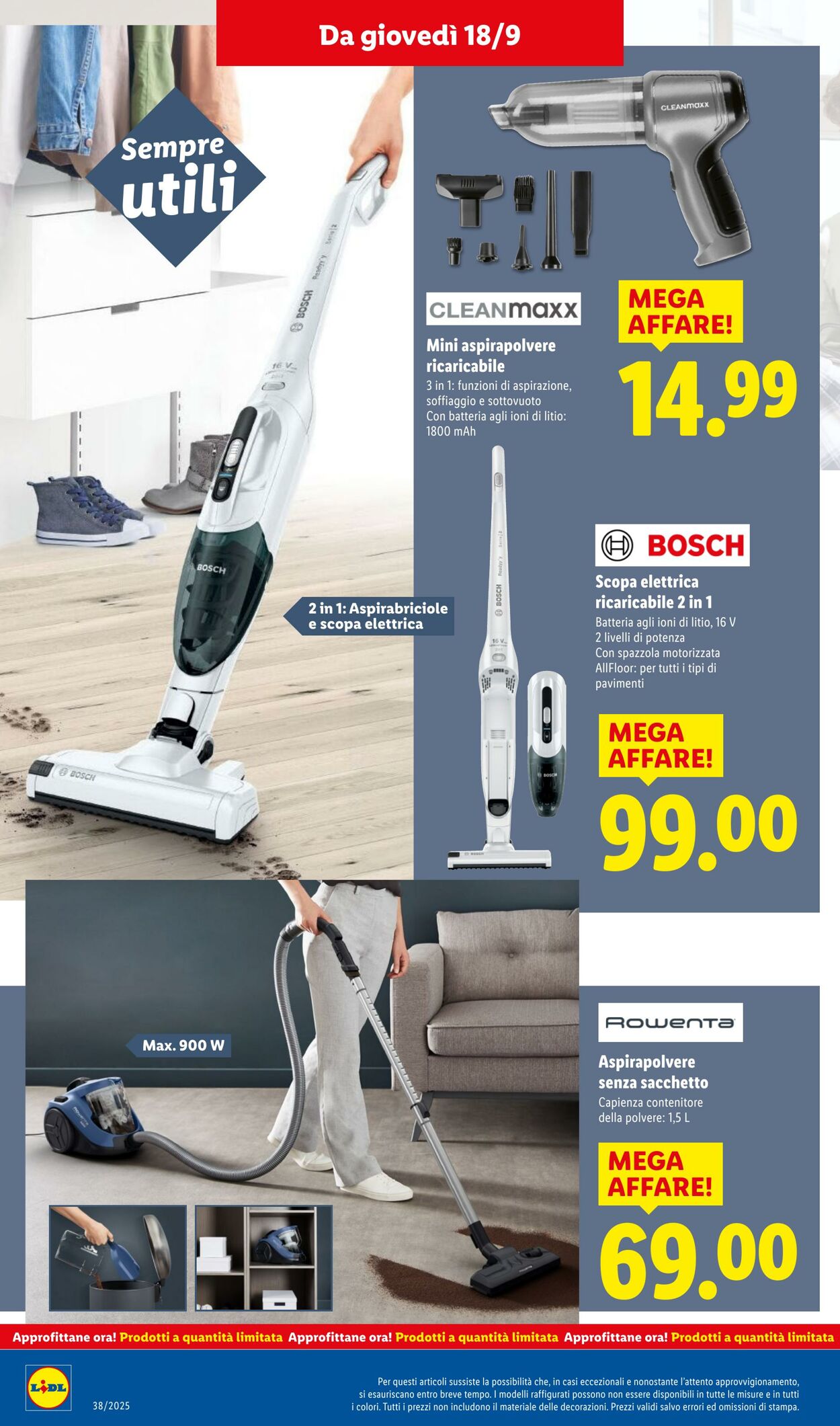 Volantino Lidl 15.09.2025 - 21.09.2025