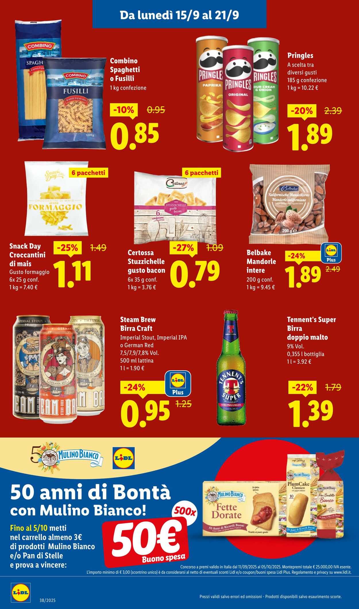 Volantino Lidl 15.09.2025 - 21.09.2025
