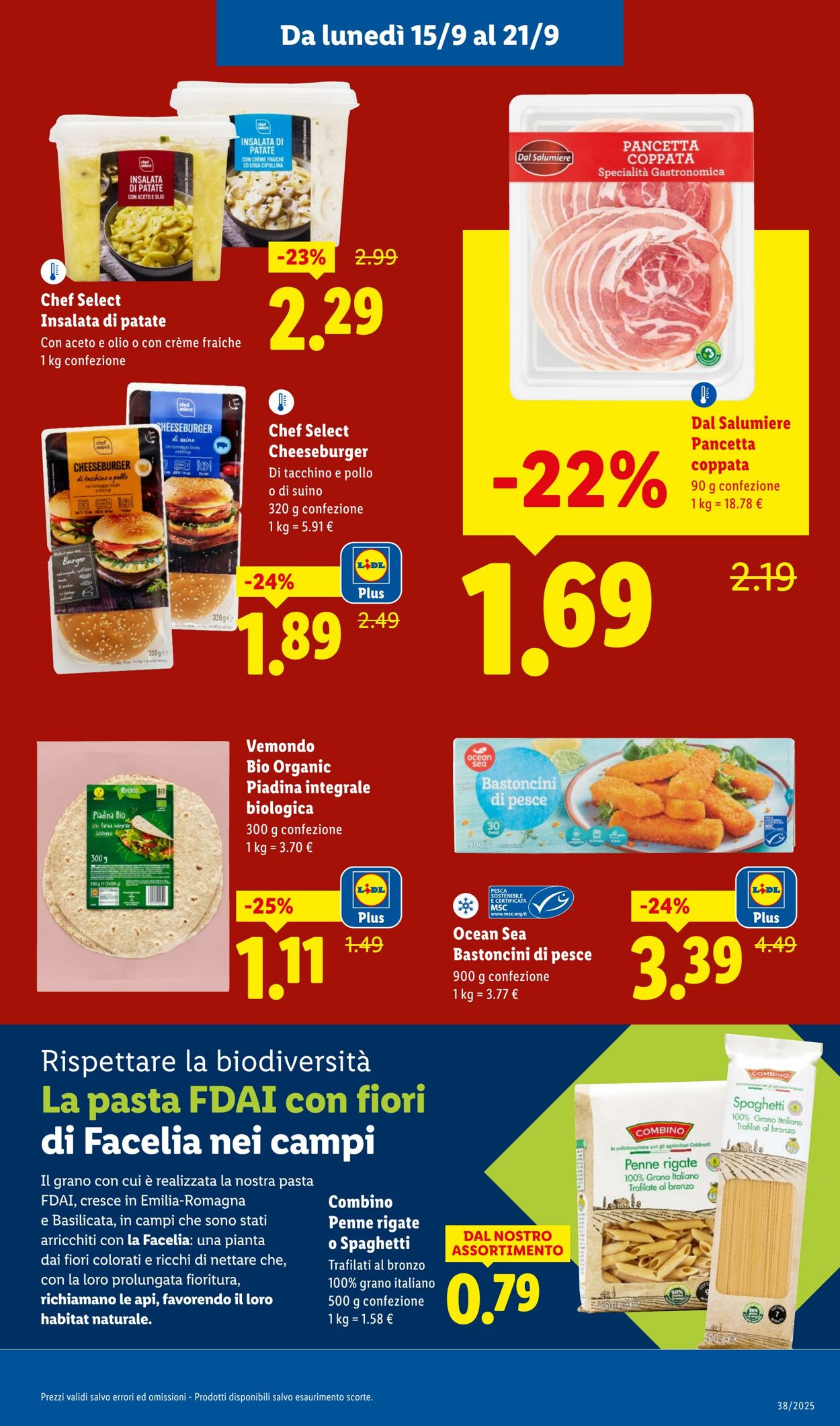 Volantino Lidl 15.09.2025 - 21.09.2025
