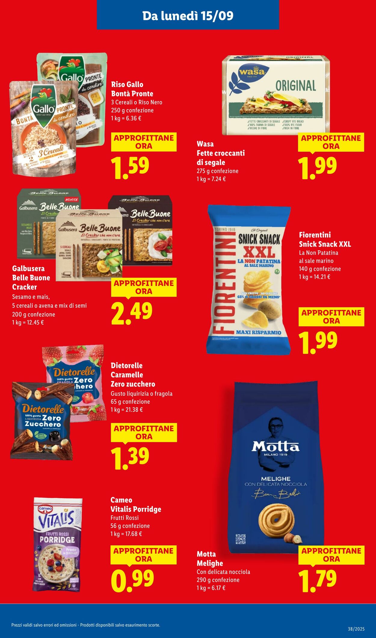 Volantino Lidl 15.09.2025 - 21.09.2025