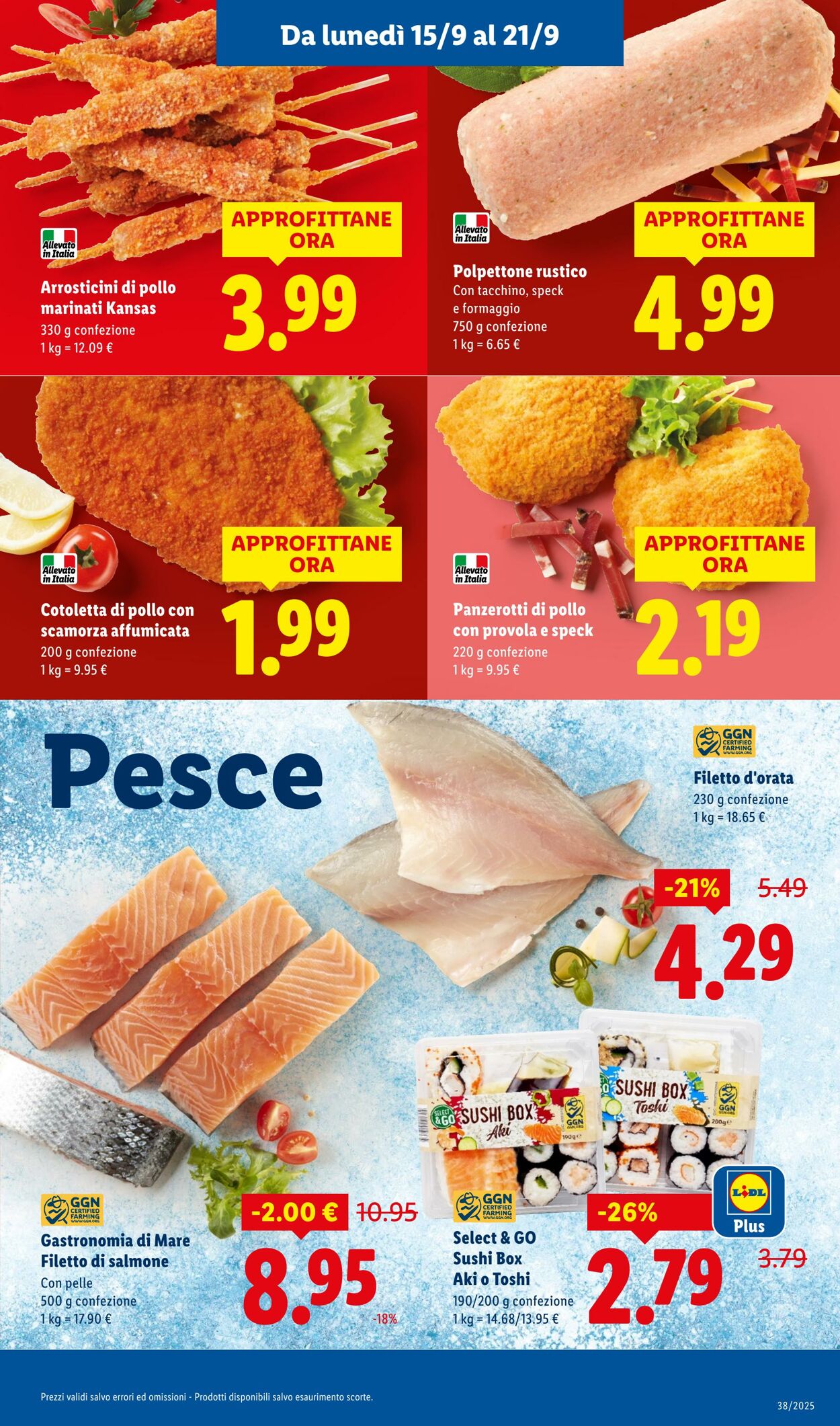 Volantino Lidl 15.09.2025 - 21.09.2025