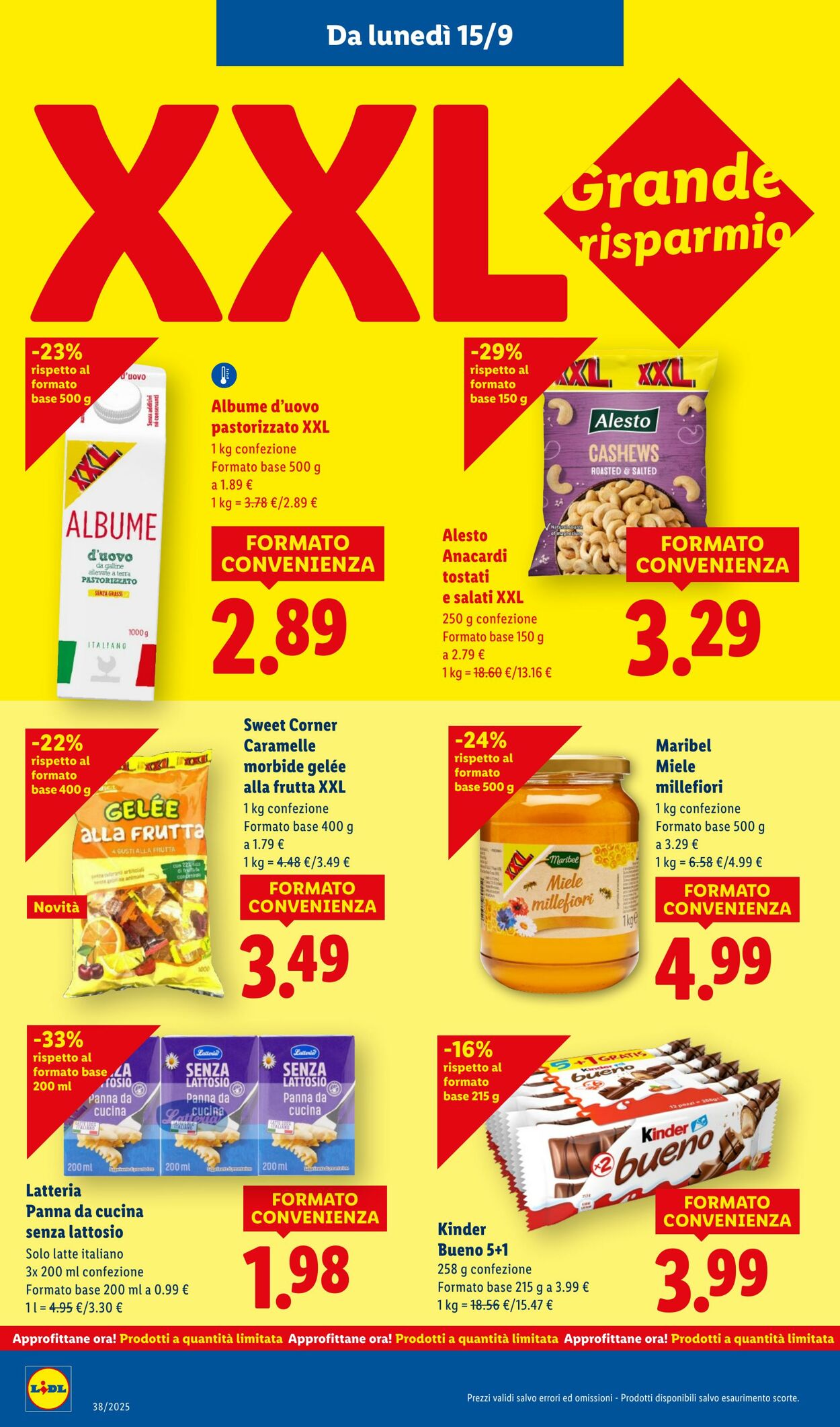 Volantino Lidl 15.09.2025 - 21.09.2025