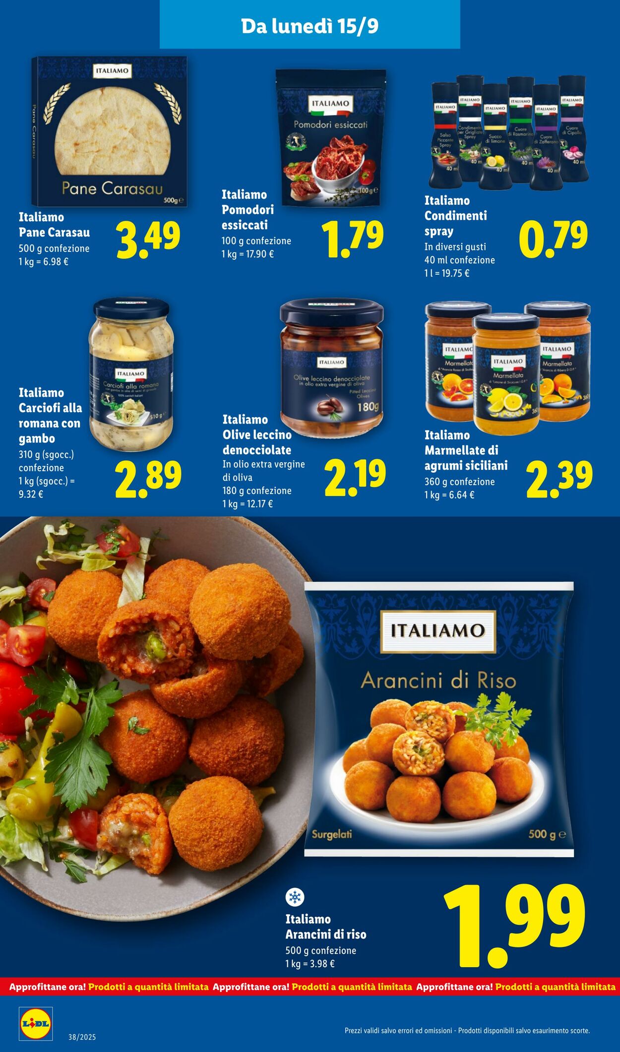Volantino Lidl 15.09.2025 - 21.09.2025