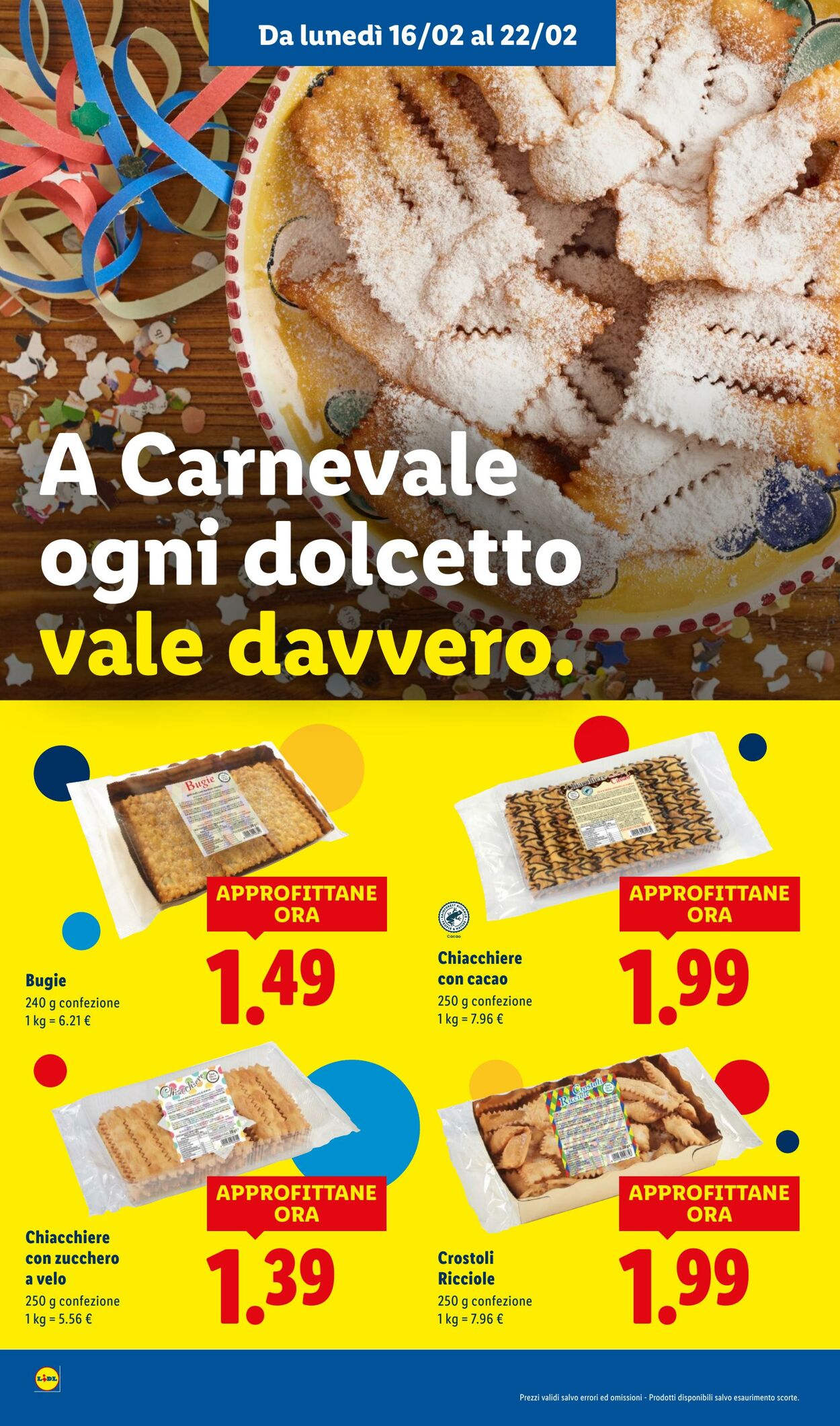 Volantino Lidl 16.02.2026 - 22.02.2026